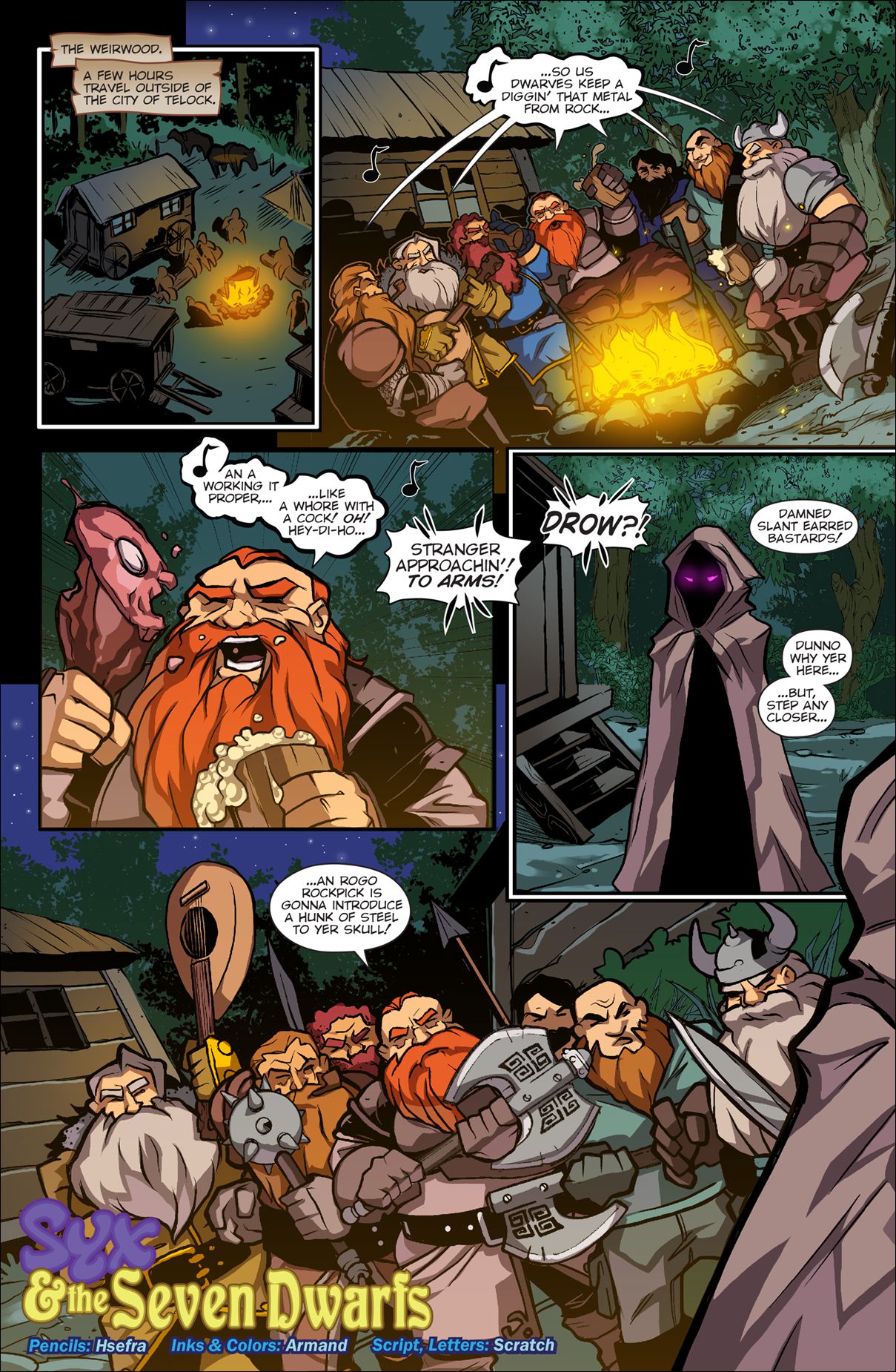 Syx and the Seven Dwarfs [Mana World] 1 . Syx and the Seven Dwarfs - Chapter 1 [Mana World] – page 2