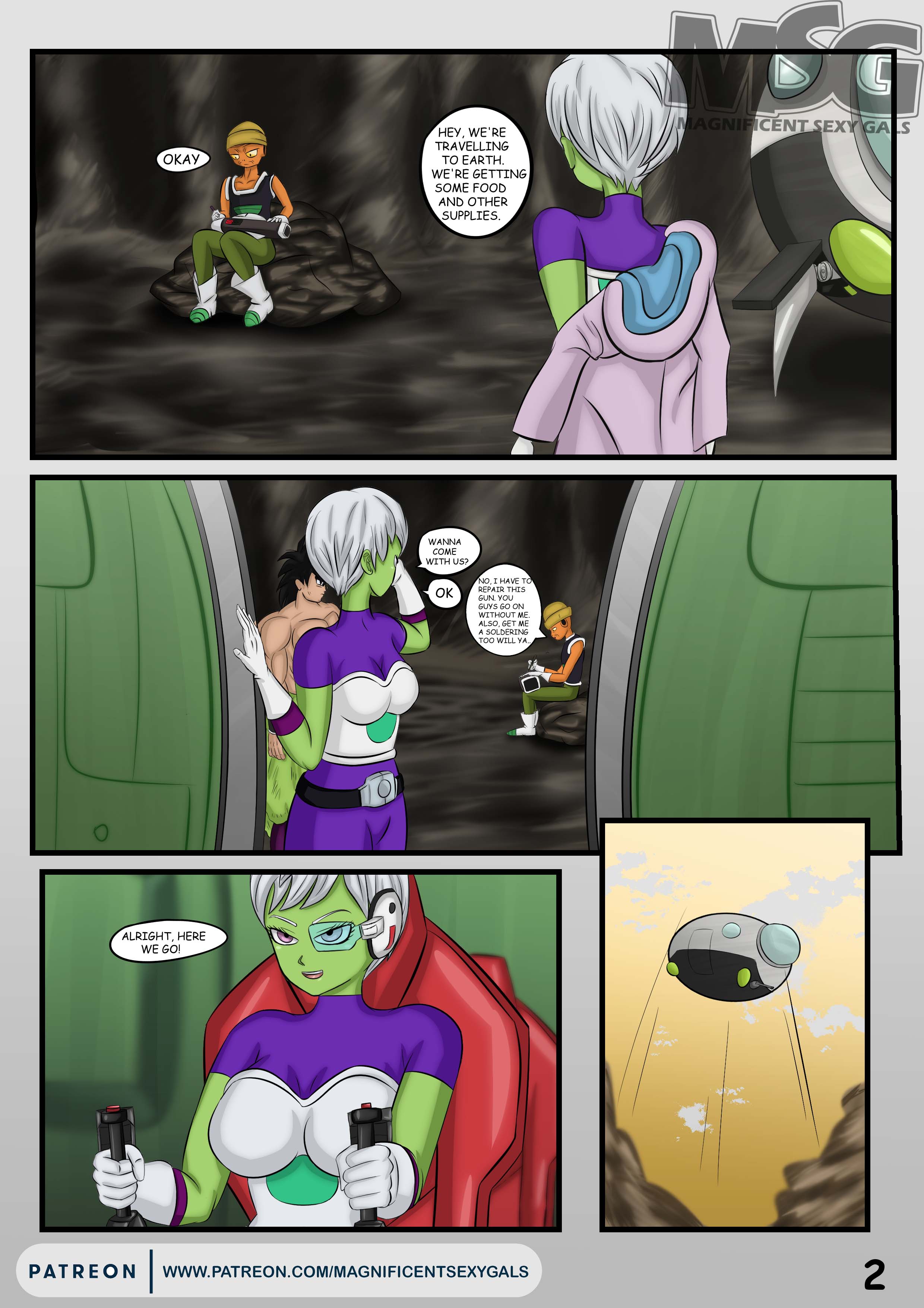 Cheelai’s Desires (Dragon Ball Super) [Magnificent Sexy Gals] 1 . Cheelai's Desires - Chapter 1 (Dragon Ball Super) [Magnificent Sexy Gals] – page 3