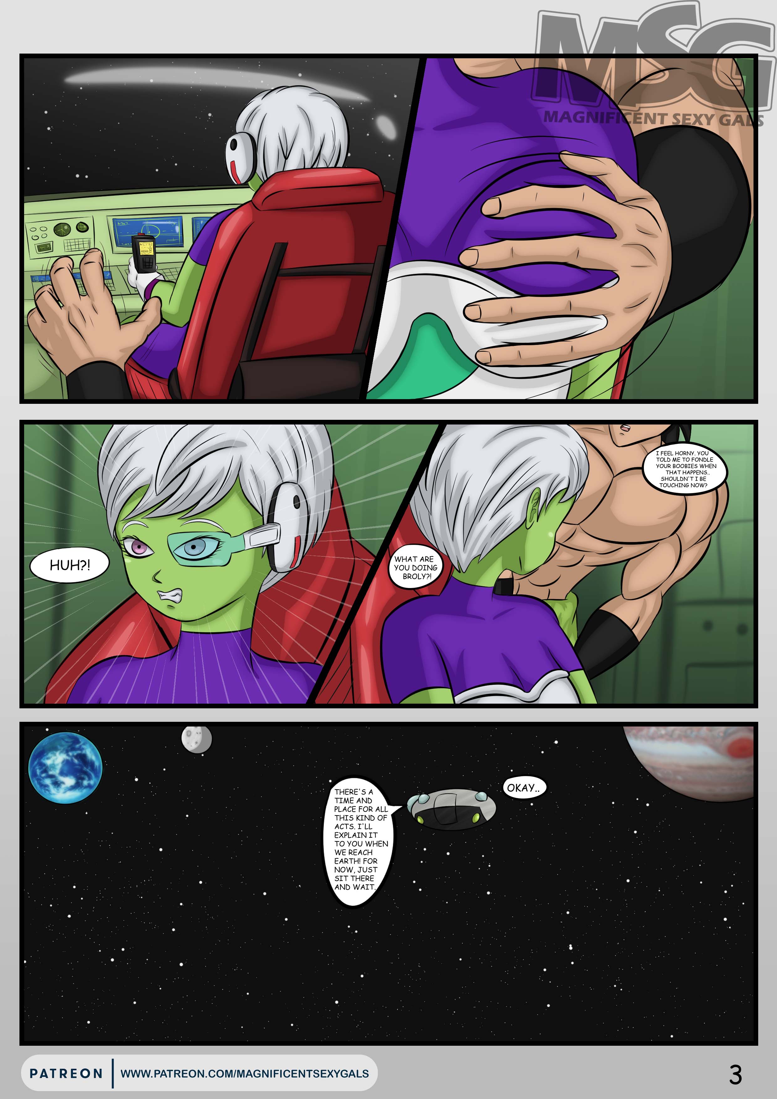 Cheelai’s Desires (Dragon Ball Super) [Magnificent Sexy Gals] 1 . Cheelai's Desires - Chapter 1 (Dragon Ball Super) [Magnificent Sexy Gals] – page 4