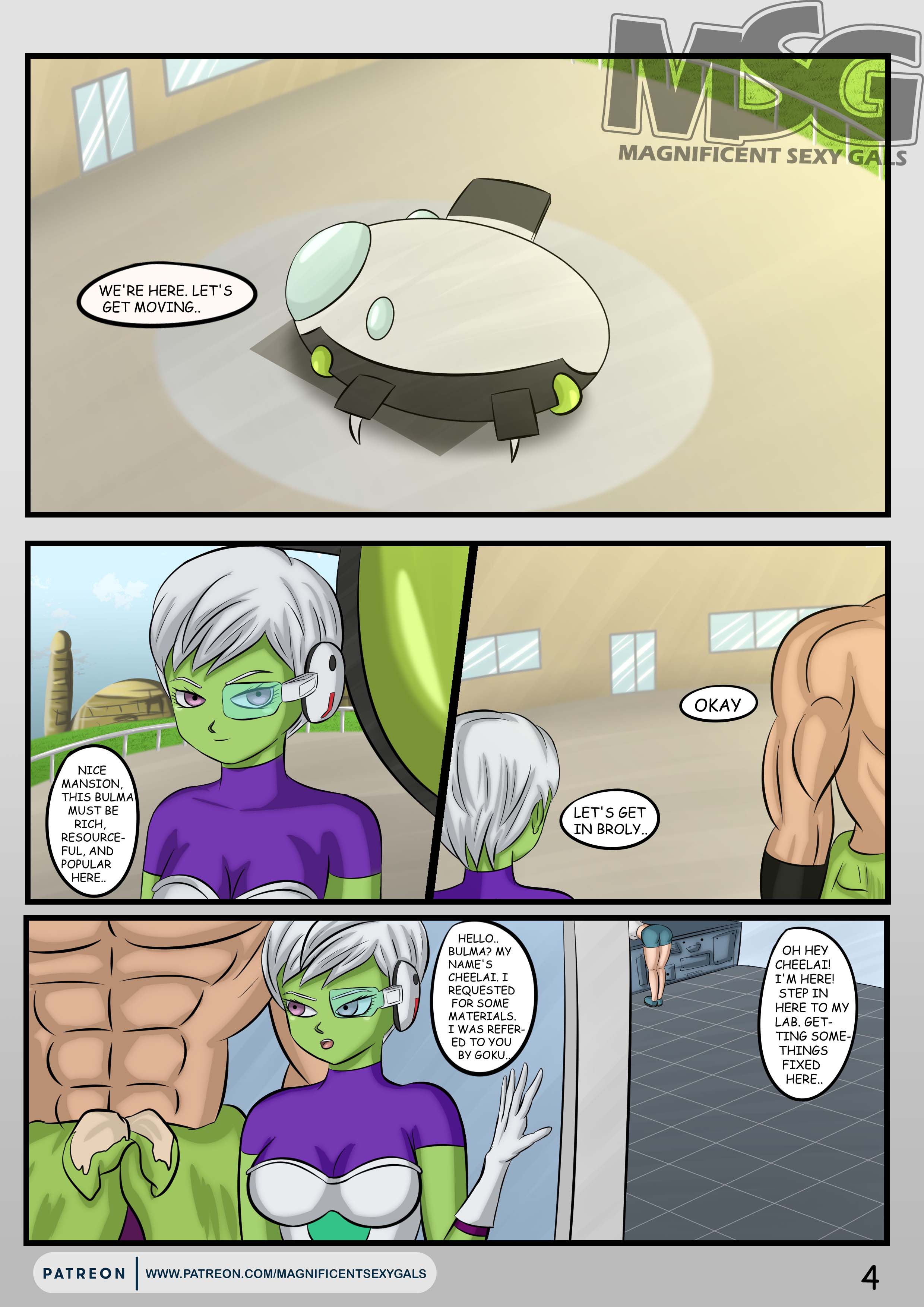 Cheelai’s Desires (Dragon Ball Super) [Magnificent Sexy Gals] 1 . Cheelai's Desires - Chapter 1 (Dragon Ball Super) [Magnificent Sexy Gals] – page 5