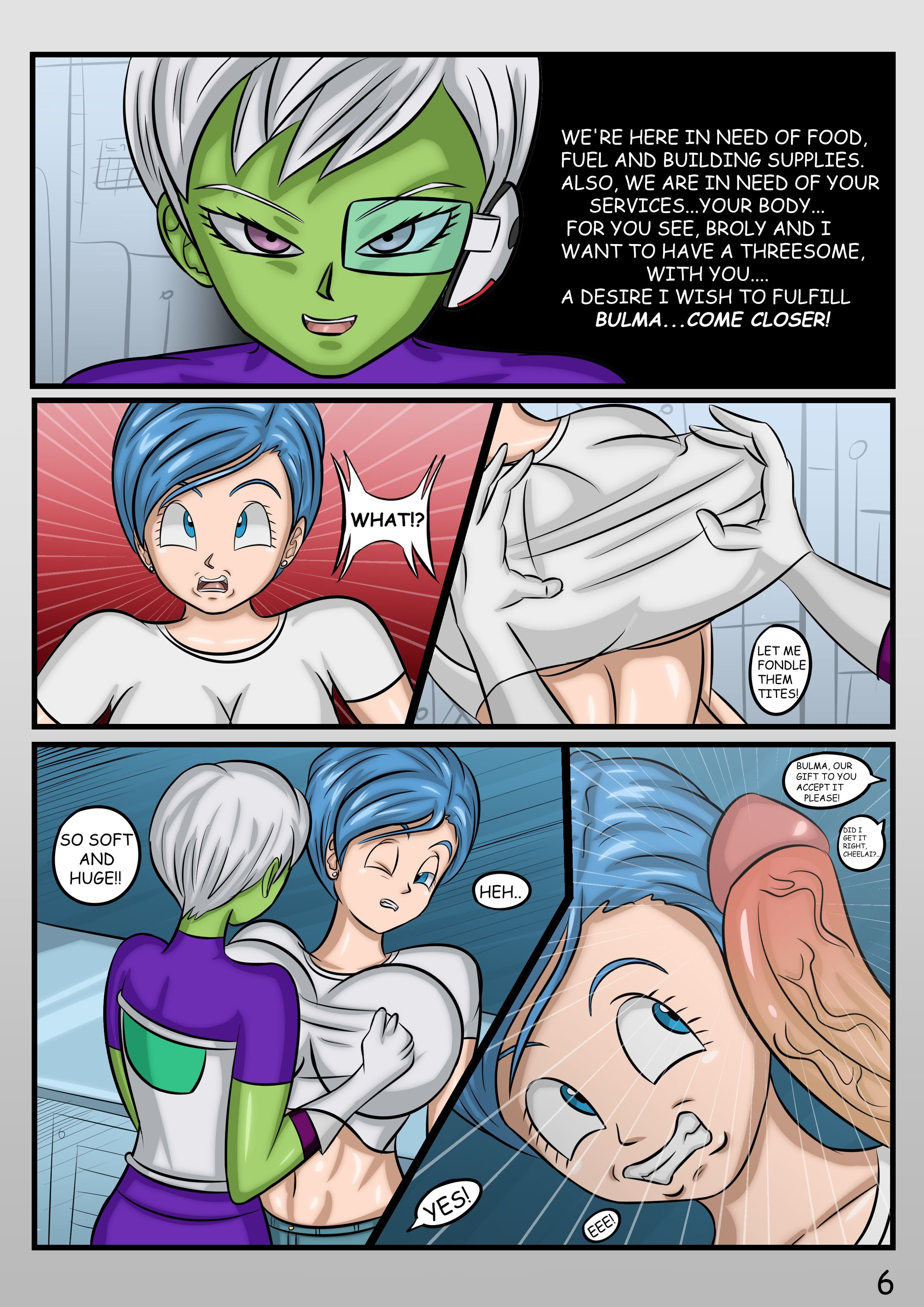 Cheelai’s Desires (Dragon Ball Super) [Magnificent Sexy Gals] 1 . Cheelai's Desires - Chapter 1 (Dragon Ball Super) [Magnificent Sexy Gals] – page 7
