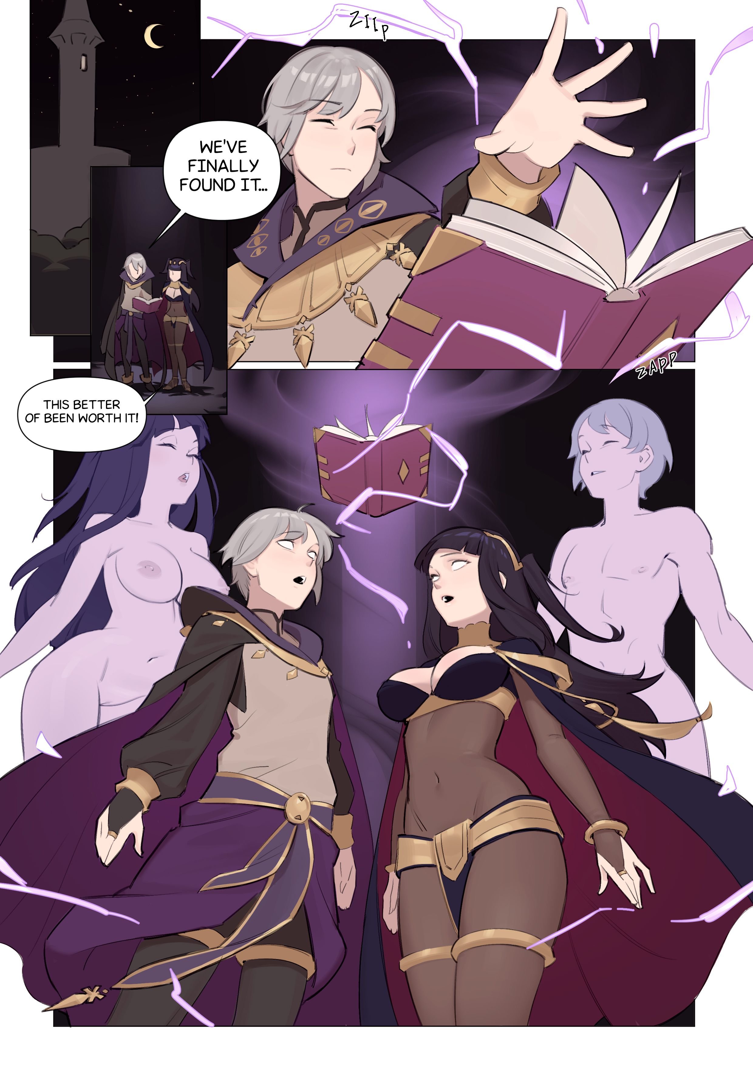Henry Hex Tharja (Fire Emblem) [TSFSingularity] 1 . Henry Hex Tharja - Chapter 1 (Fire Emblem) [TSFSingularity] – page 2