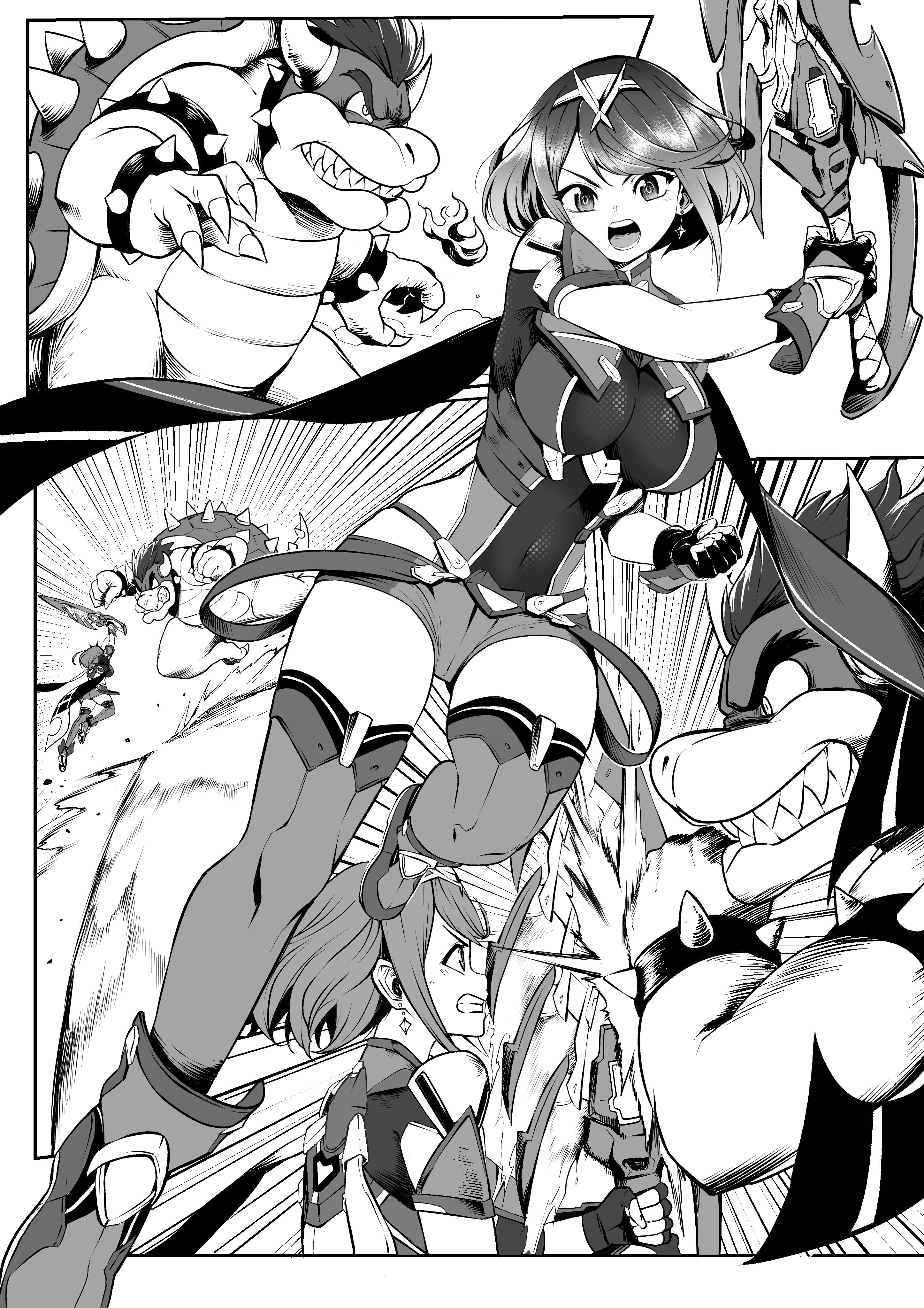 Bayonetta’s Night Out (Smash Bros) [TSFSingularity] 4 . Switch Time! - Chapter 3 (Smash Bros) [TSFSingularity] – page 27