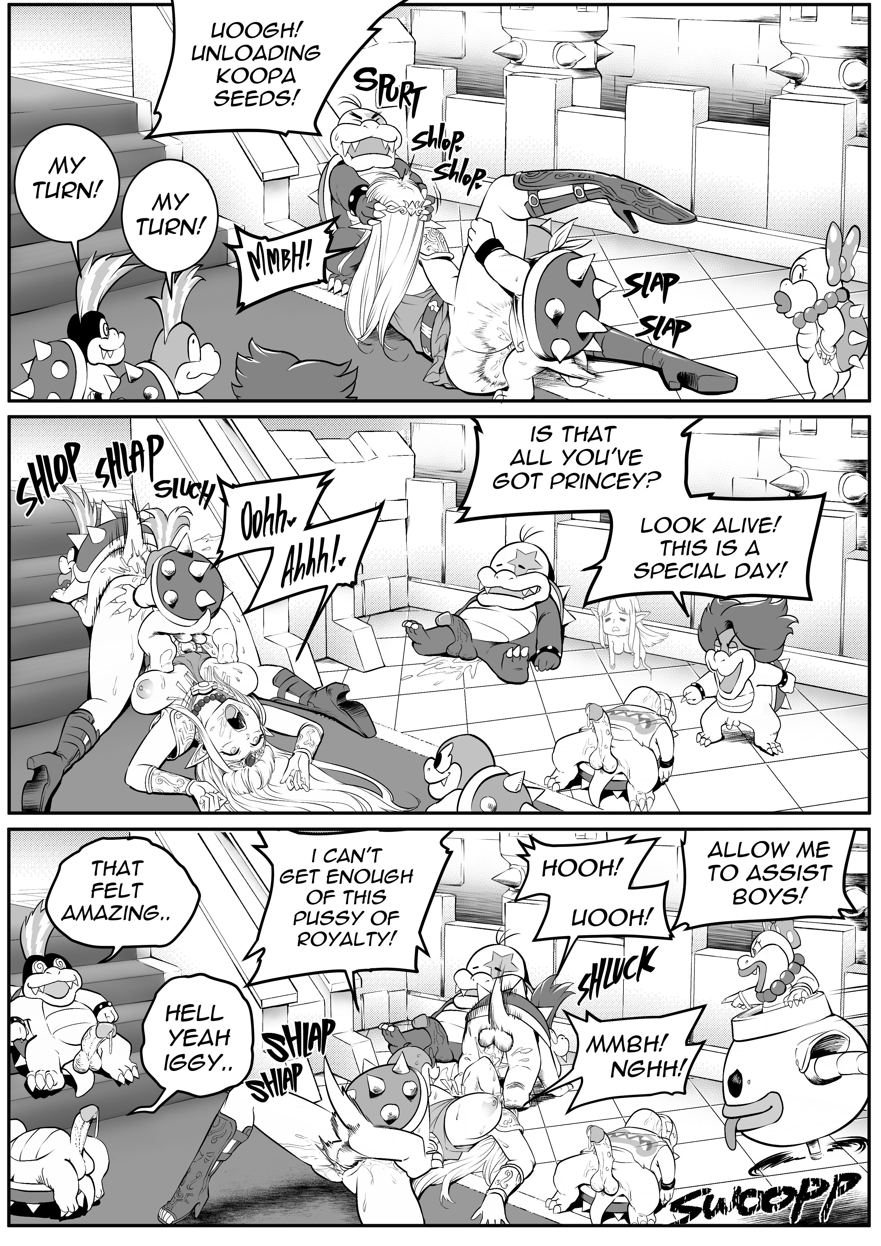 Bayonetta’s Night Out (Smash Bros) [TSFSingularity] 5 . Switch Time! - Chapter 4 (Smash Bros) [TSFSingularity] – page 22