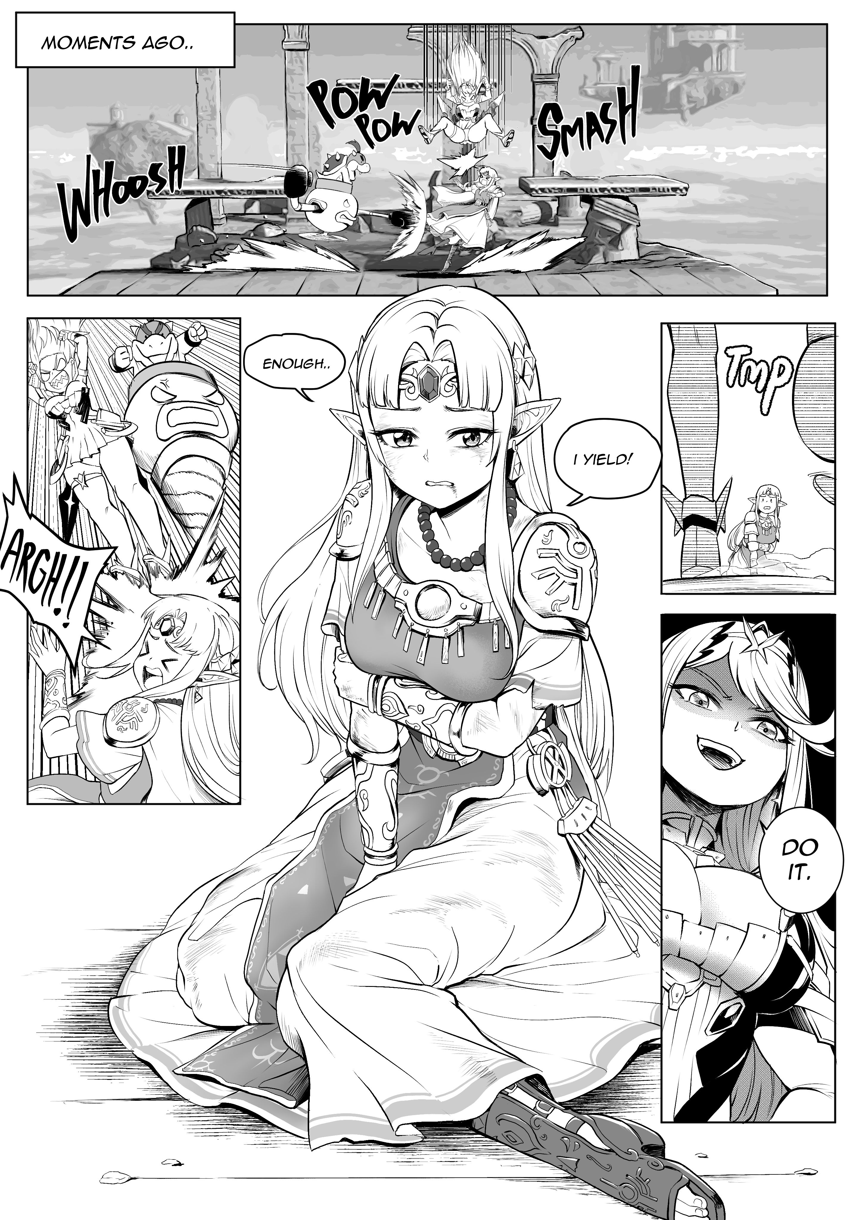 Bayonetta’s Night Out (Smash Bros) [TSFSingularity] 5 . Switch Time! - Chapter 4 (Smash Bros) [TSFSingularity] – page 4