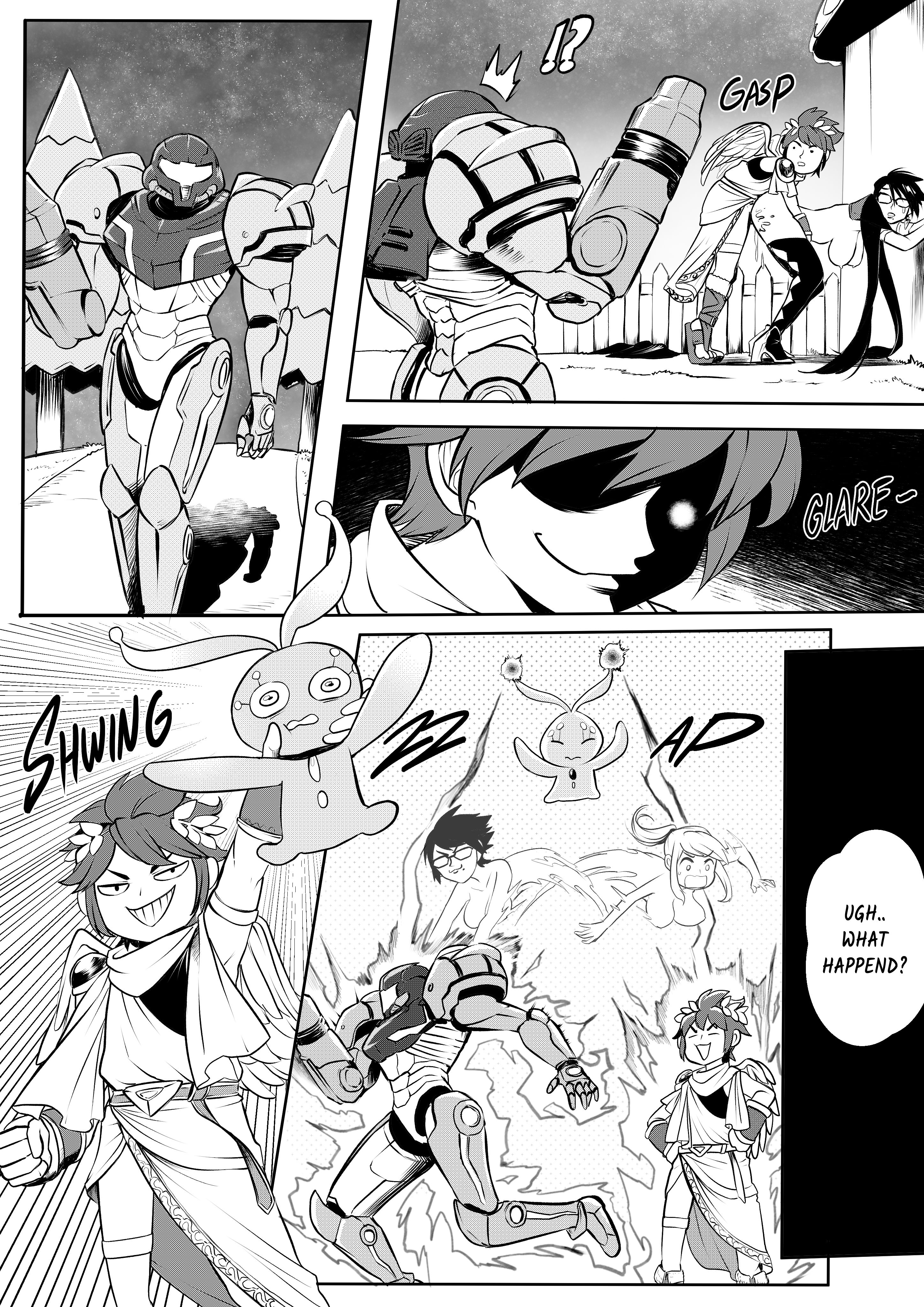 Bayonetta’s Night Out (Smash Bros) [TSFSingularity] 2 . Switch Time! - Chapter 1 (Smash Bros) [TSFSingularity] – page 4