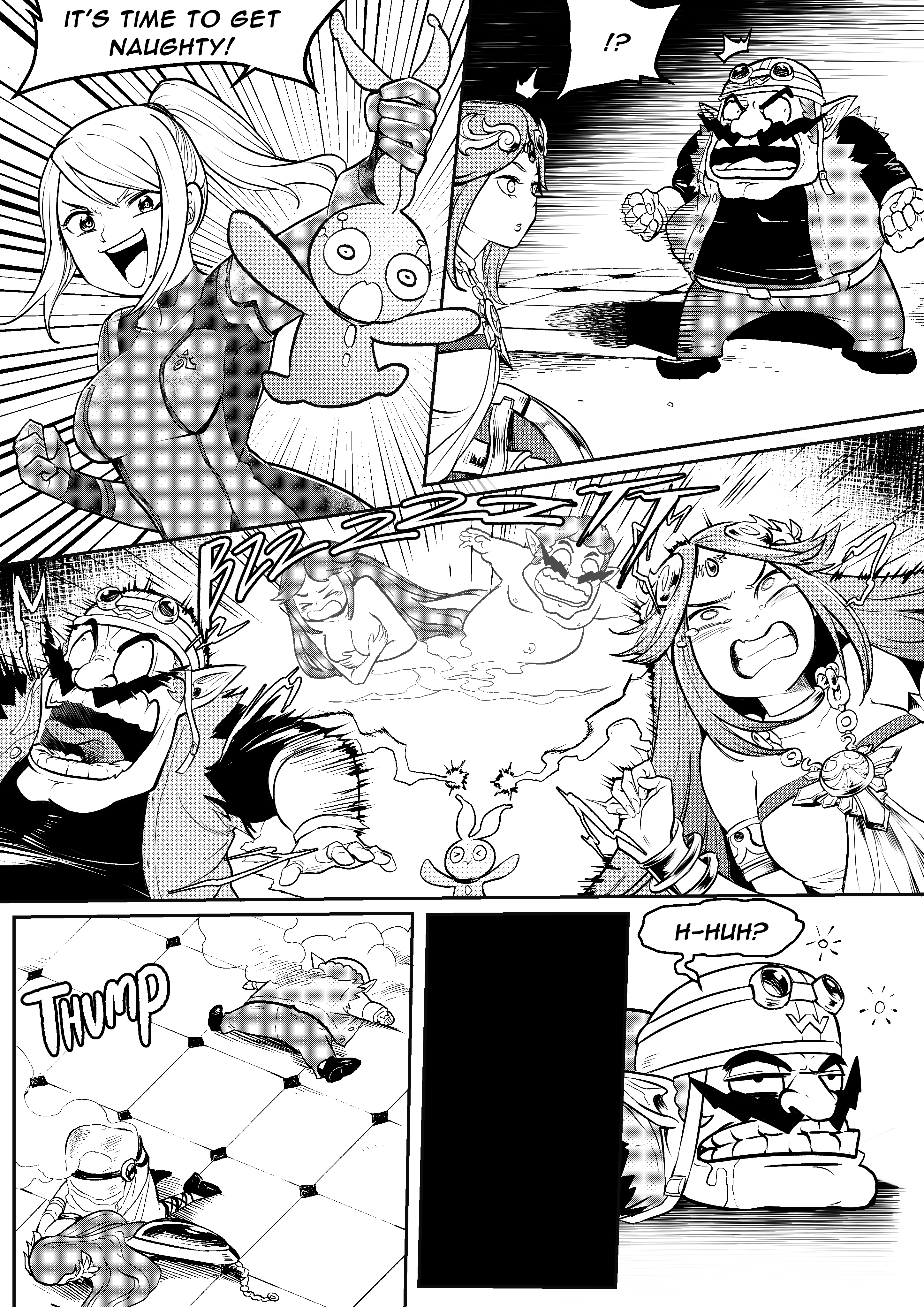 Bayonetta’s Night Out (Smash Bros) [TSFSingularity] 3 . Switch Time! - Chapter 2 (Smash Bros) [TSFSingularity] – page 4