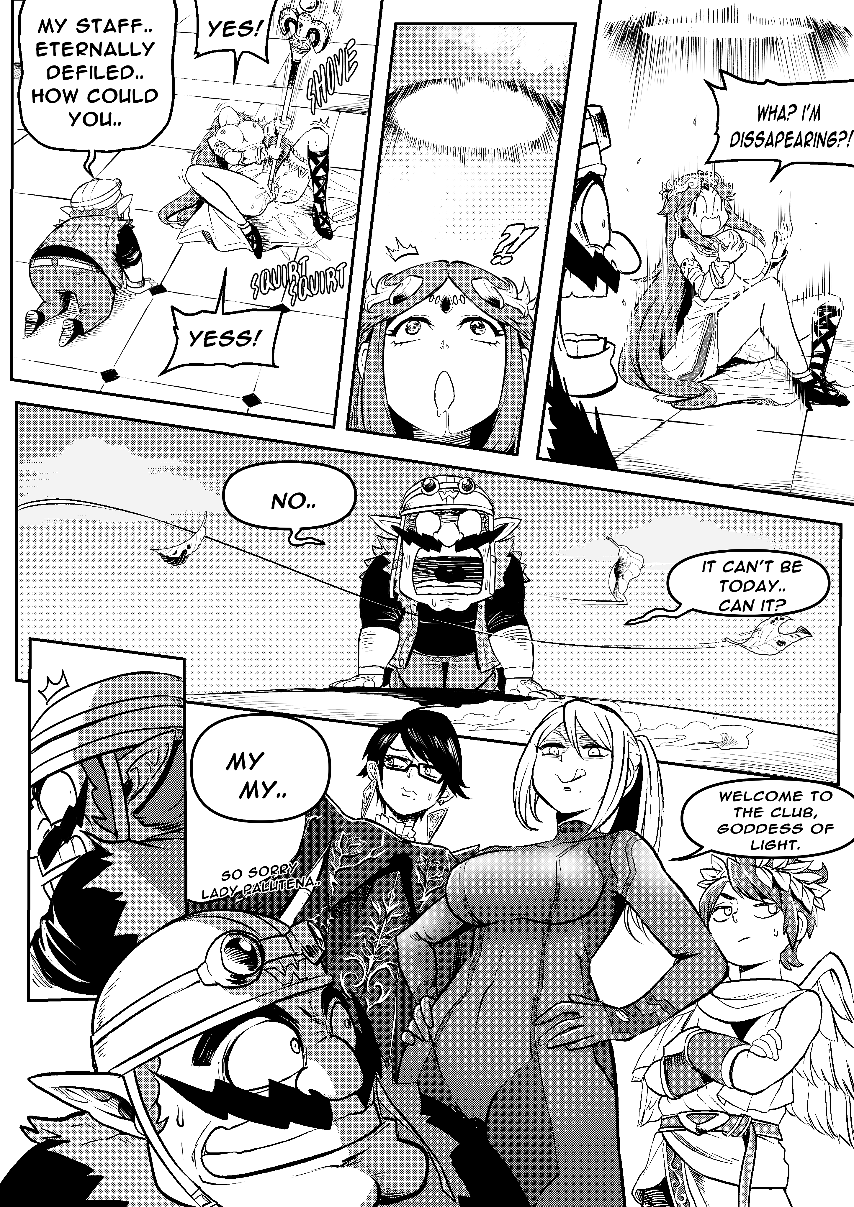 Bayonetta’s Night Out (Smash Bros) [TSFSingularity] 3 . Switch Time! - Chapter 2 (Smash Bros) [TSFSingularity] – page 9