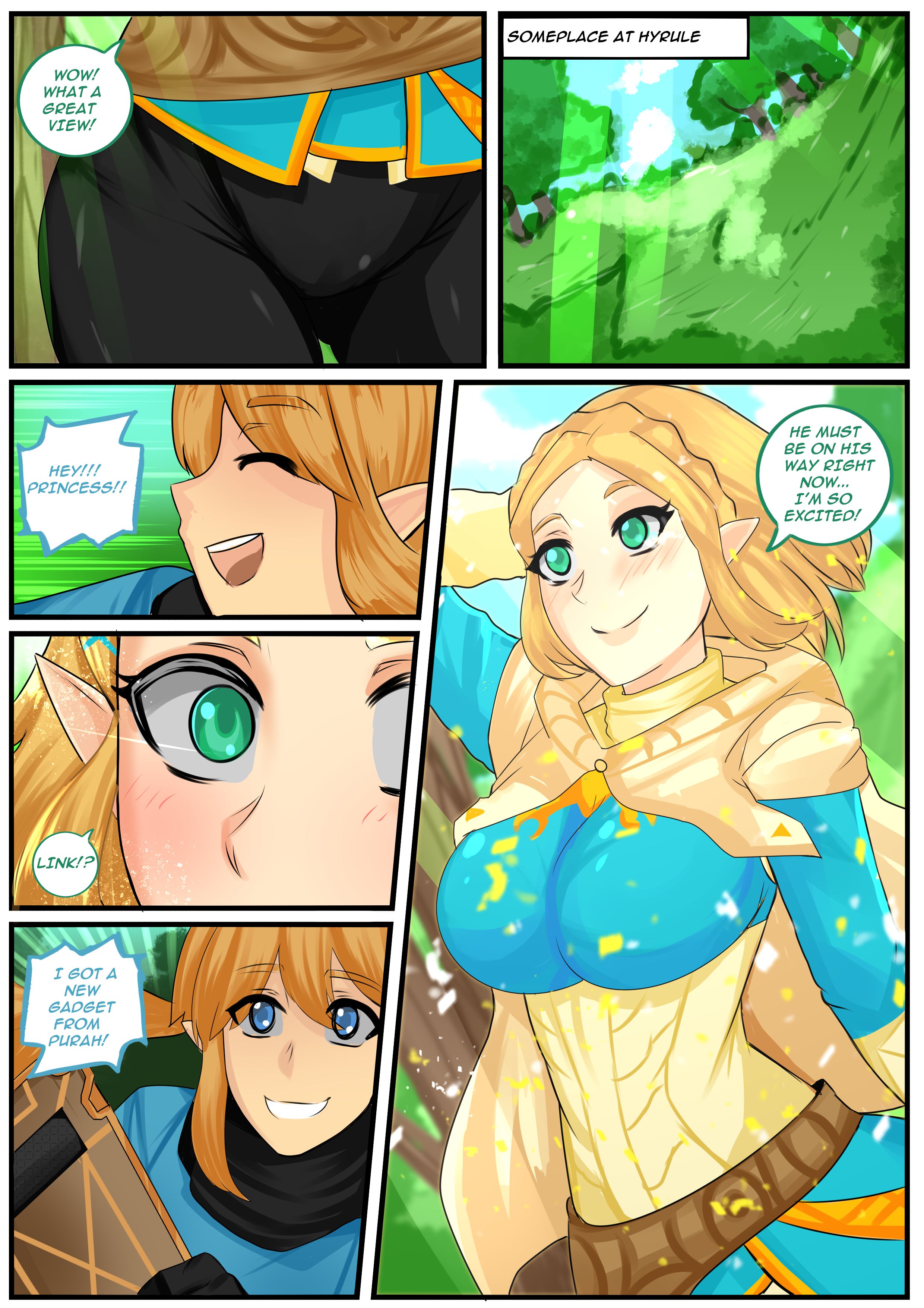 Legend of Ze-Link! (The Legend of Zelda: Tears of the Kingdom) [TSFSingularity , BurningMoonWorks] 1 . Legend of Ze-Link! - Chapter 1 (The Legend of Zelda: Tears of the Kingdom) [TSFSingularity , BurningMoonWorks] – page 2