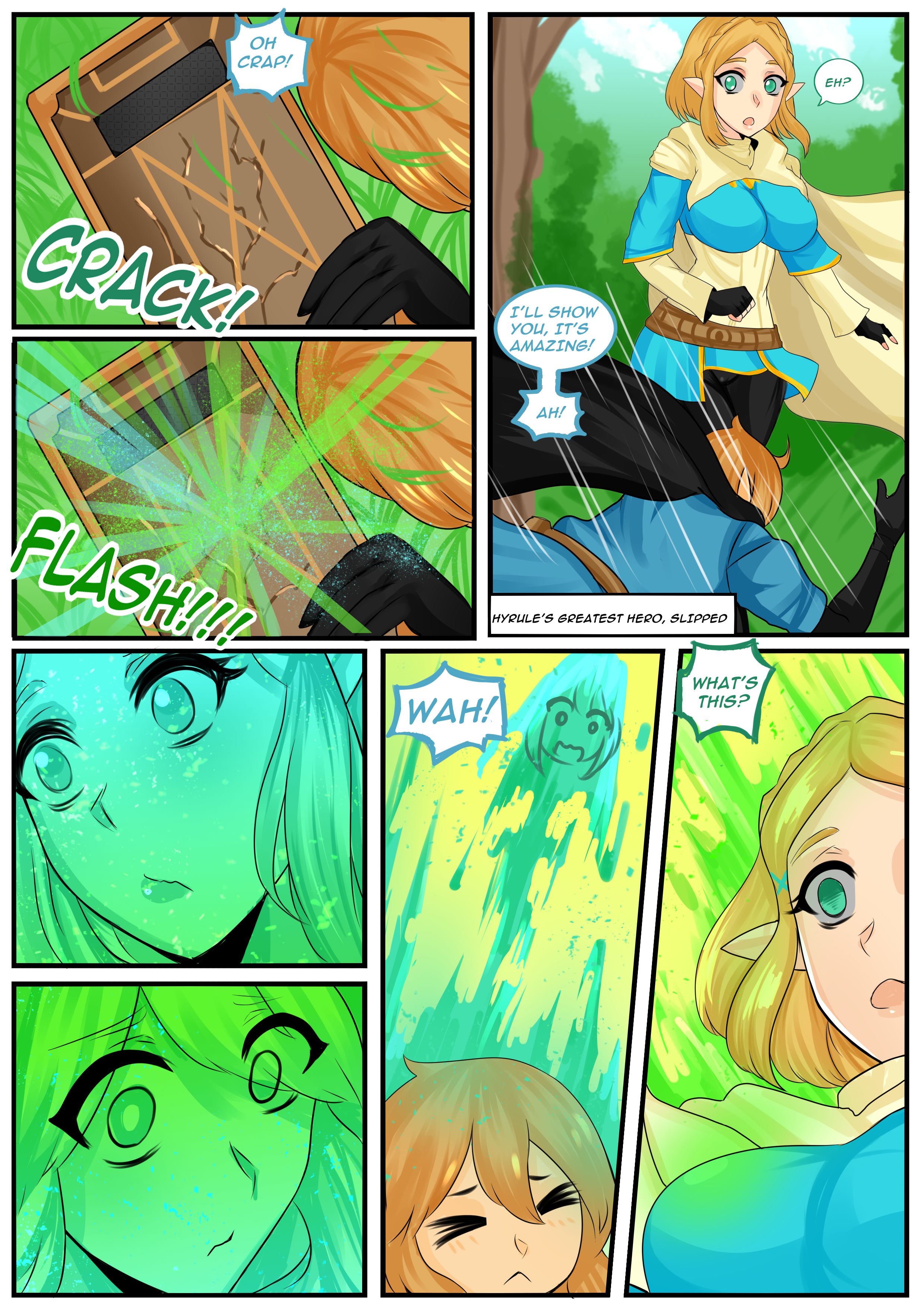 Legend of Ze-Link! (The Legend of Zelda: Tears of the Kingdom) [TSFSingularity , BurningMoonWorks] 1 . Legend of Ze-Link! - Chapter 1 (The Legend of Zelda: Tears of the Kingdom) [TSFSingularity , BurningMoonWorks] – page 3