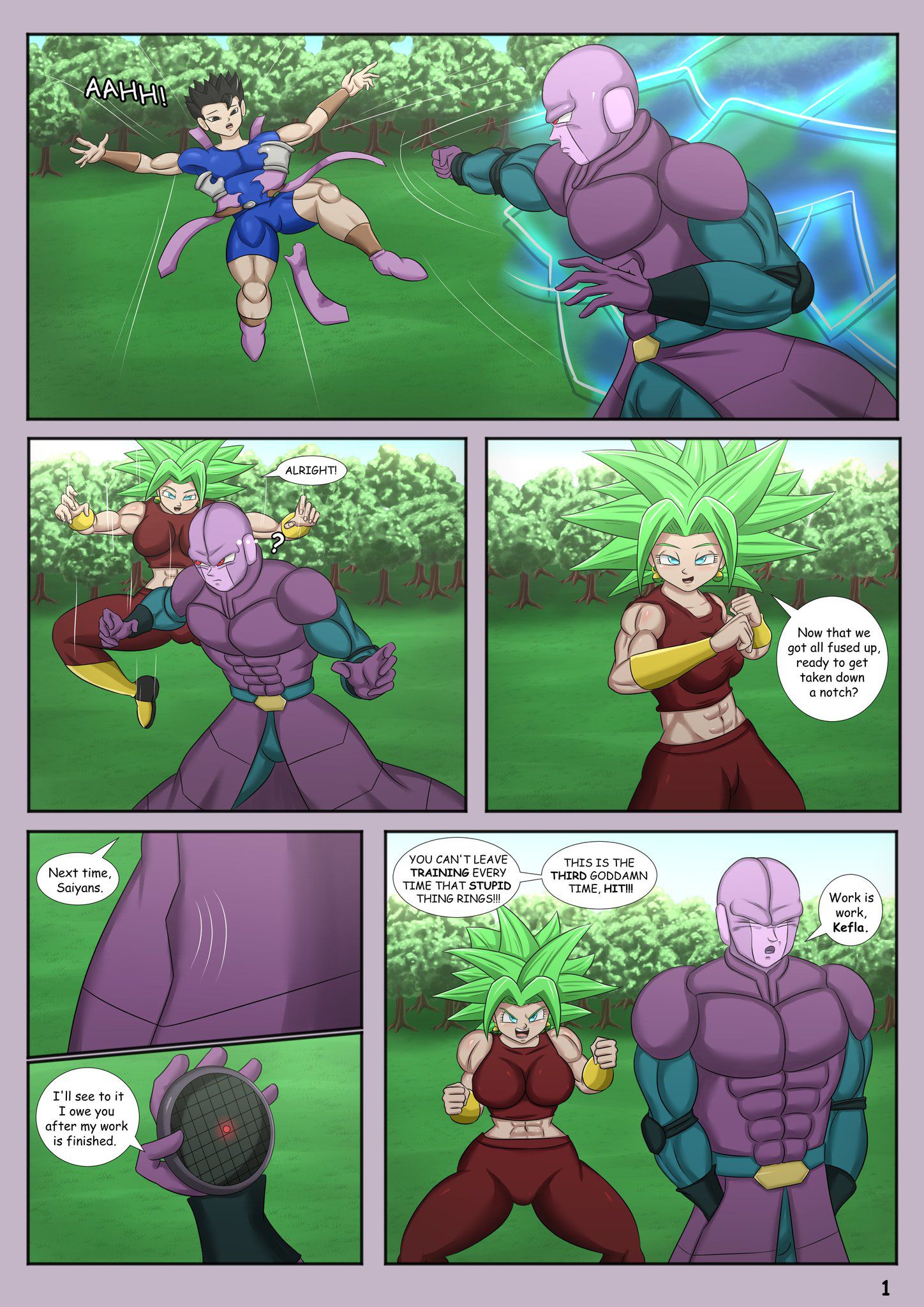 Battle Tensions (Dragon Ball Super) [Magnificent Sexy Gals] 1 . Battle Tensions - Chapter 1 (Dragon Ball Super) [Magnificent Sexy Gals] – page 2