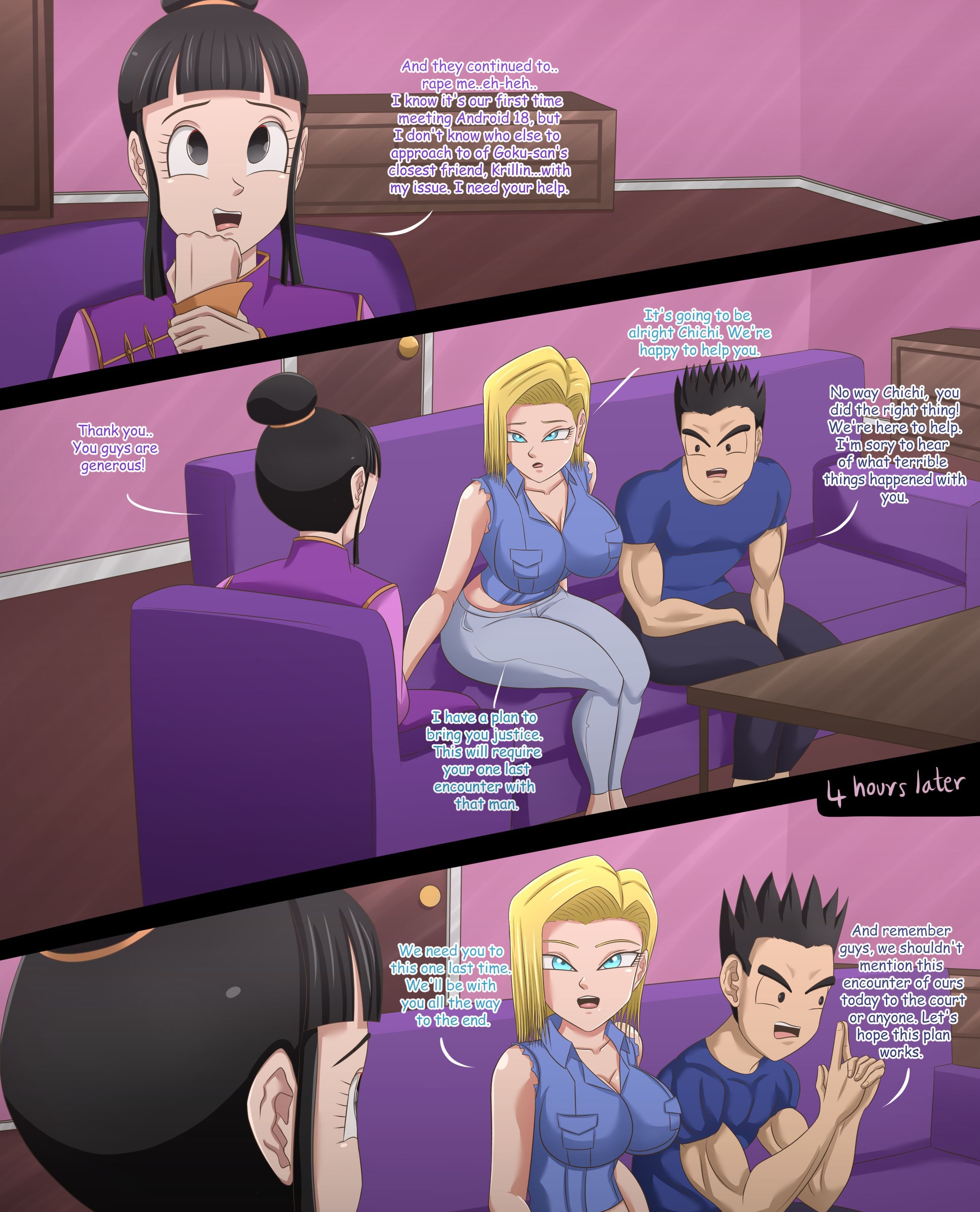 Chichi’s Unfortunate Fate (Dragon Ball Z) [Magnificent Sexy Gals] 1 . Chichi's Unfortunate Fate - Chapter 1 (Dragon Ball Z) [Magnificent Sexy Gals] – page 34