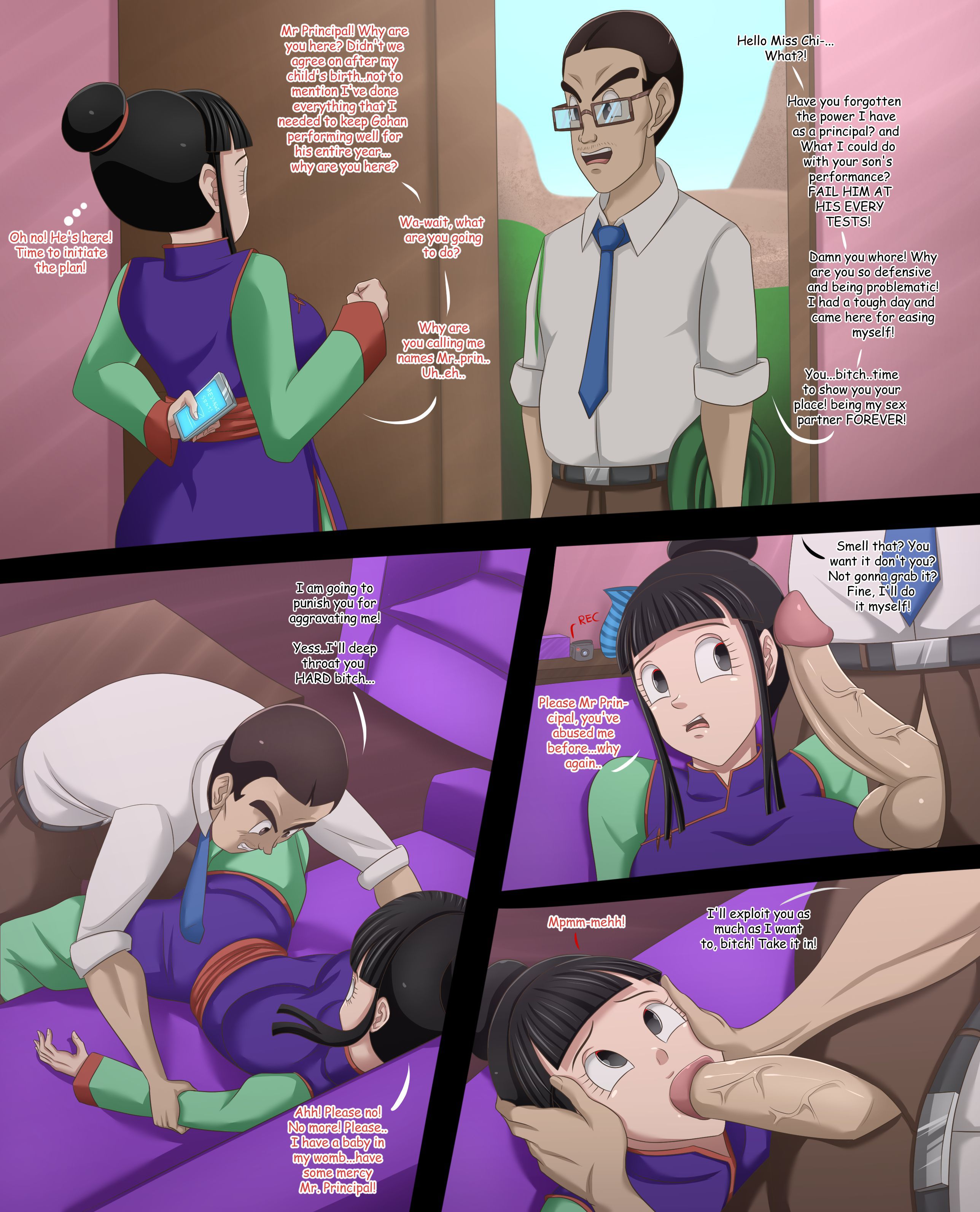Chichi’s Unfortunate Fate (Dragon Ball Z) [Magnificent Sexy Gals] 1 . Chichi's Unfortunate Fate - Chapter 1 (Dragon Ball Z) [Magnificent Sexy Gals] – page 35