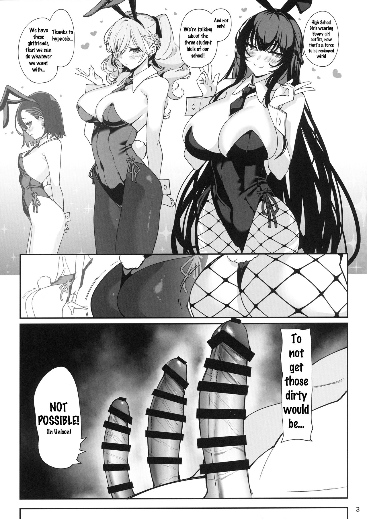 Hypnosis Girlfriend [Santa] 1.5 . Hypnosis Girlfriend Bunny - Chapter 1.5 [Santa] – page 4