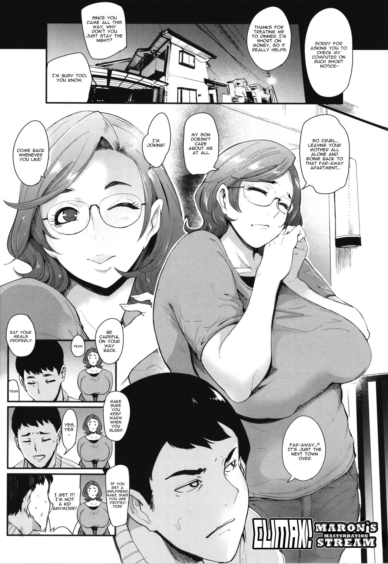 Climax! Maron`s masturbation stream [Otochichi] 1 . Climax! Maron`s masturbation stream - Chapter 1 [Otochichi] – page 1