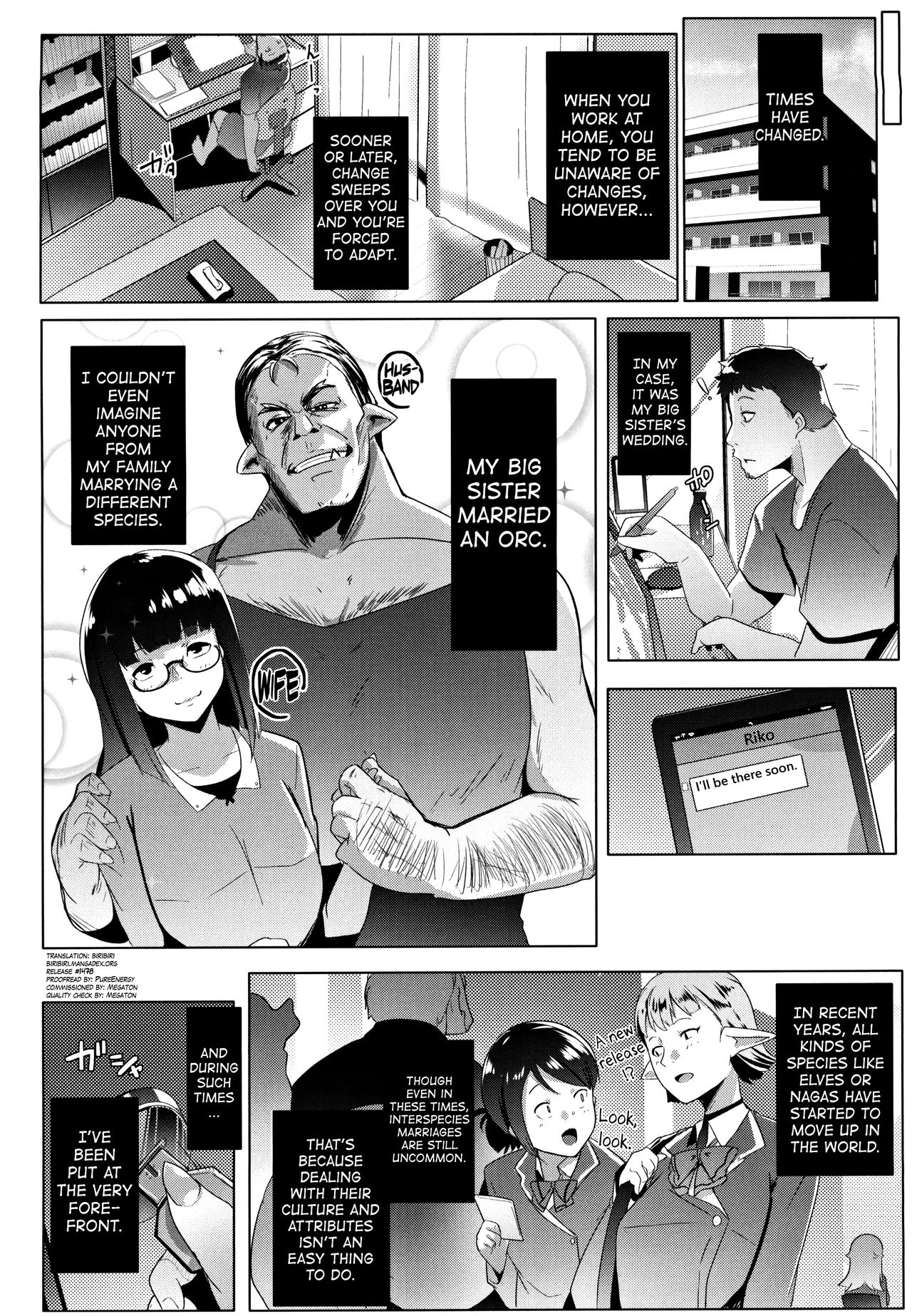 My Little Sister Is An Orc [Muneshiro] 1 . My Little Sister Is An Orc - Chapter 1 [Muneshiro] – page 4