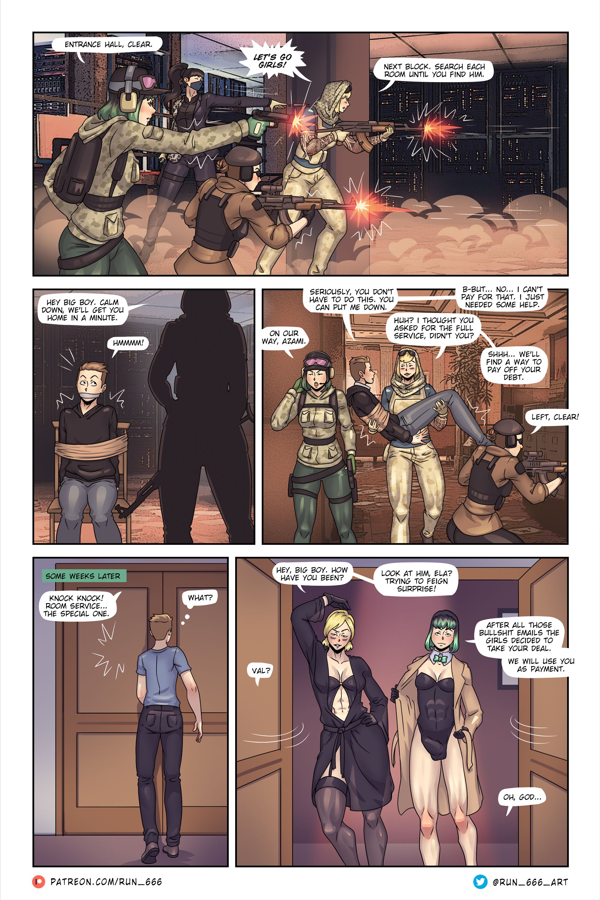 Operation – Penetration (Rainbow Six Siege) [Run 666] 1 . Operation - Penetration - Chapter 1 (Rainbow Six Siege) [Run 666] – page 2