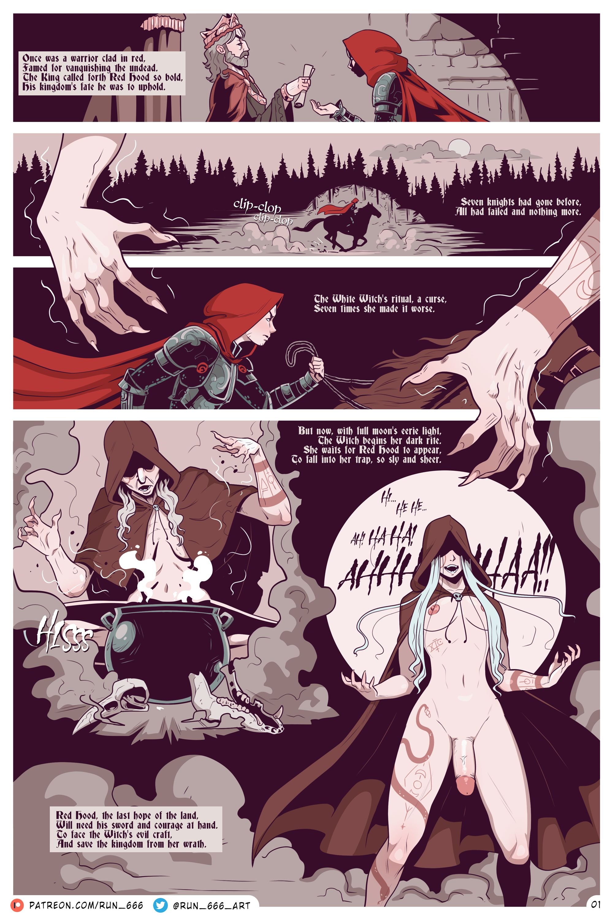 RED – Lustful Hood [Run 666] 1 . RED - Lustful Hood - Chapter 1 [Run 666] – page 2