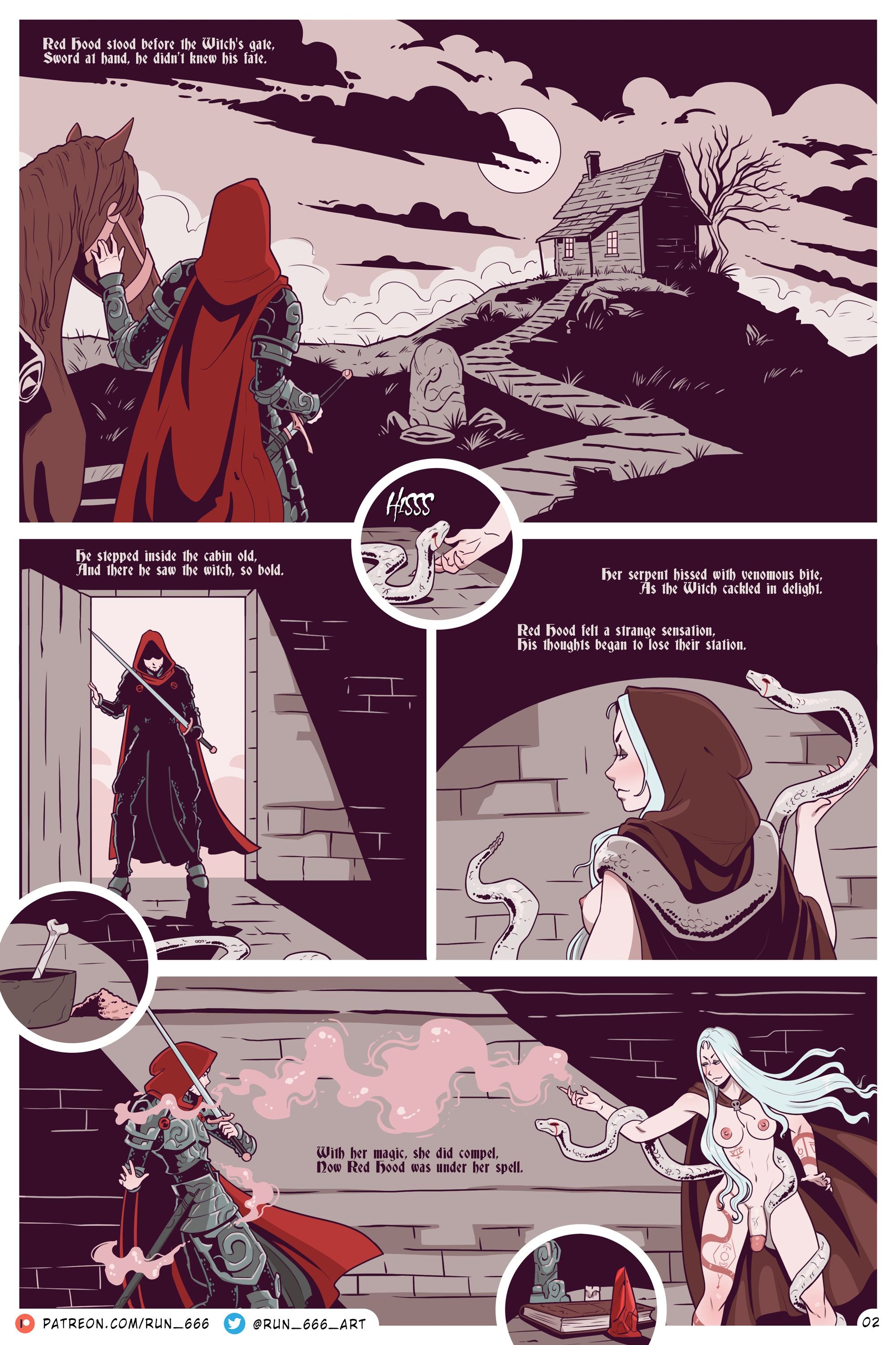 RED – Lustful Hood [Run 666] 1 . RED - Lustful Hood - Chapter 1 [Run 666] – page 3