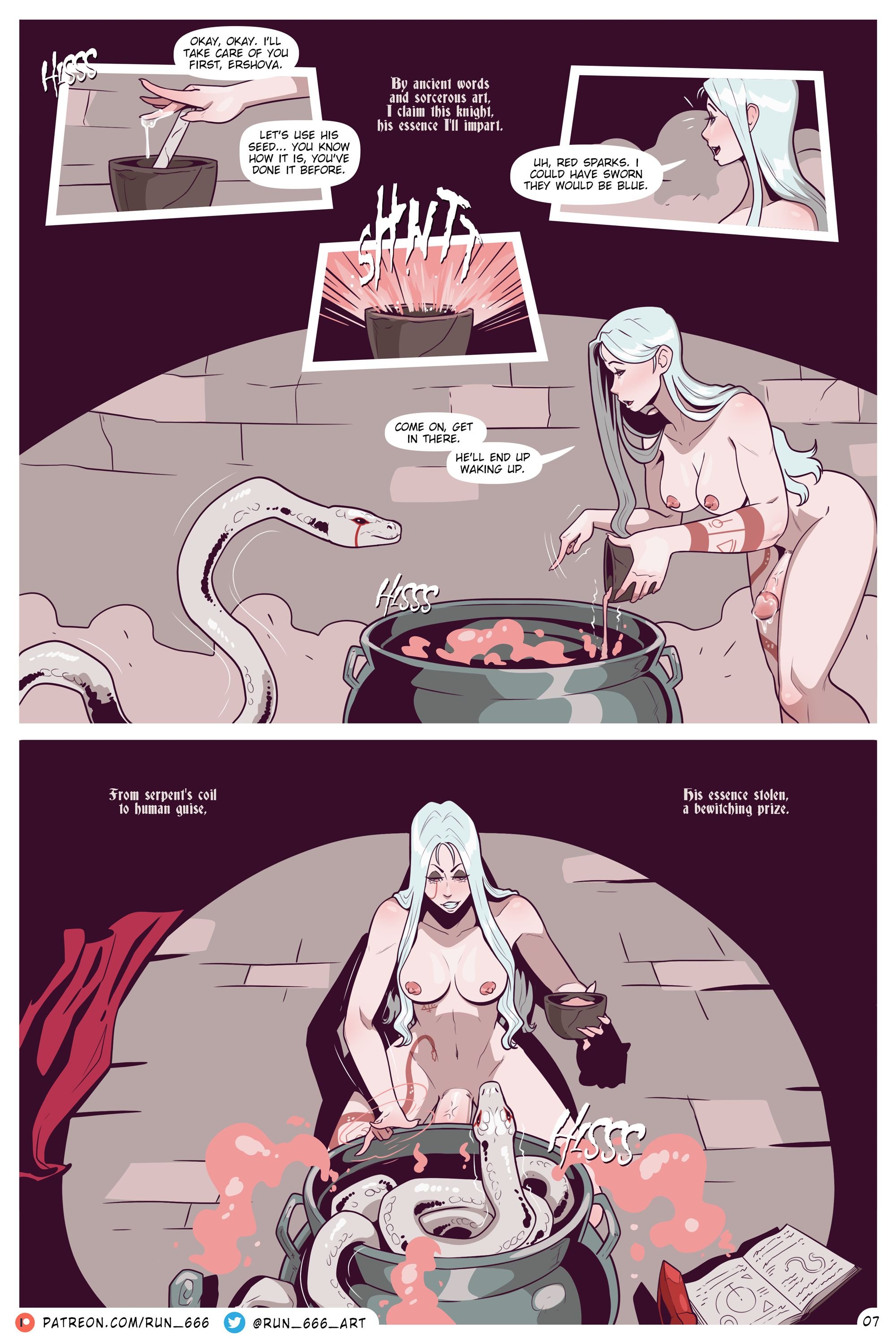 RED – Lustful Hood [Run 666] 1 . RED - Lustful Hood - Chapter 1 [Run 666] – page 8