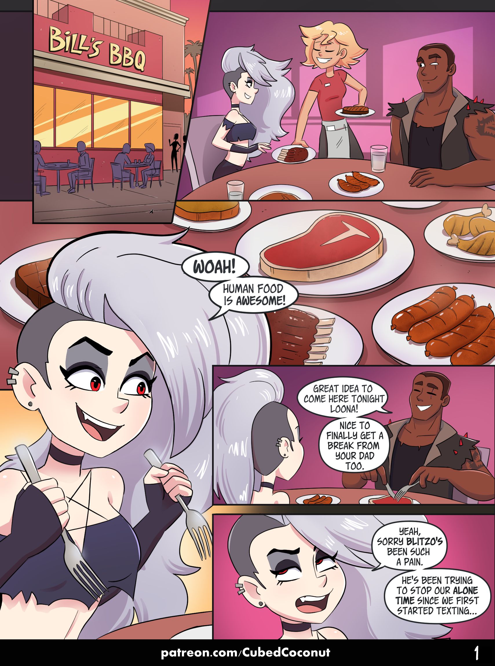 Shifting Love (Helluva Boss) [CubedCoconut] 1 . Shifting Love - Chapter 1 (Helluva Boss) [CubedCoconut] – page 2