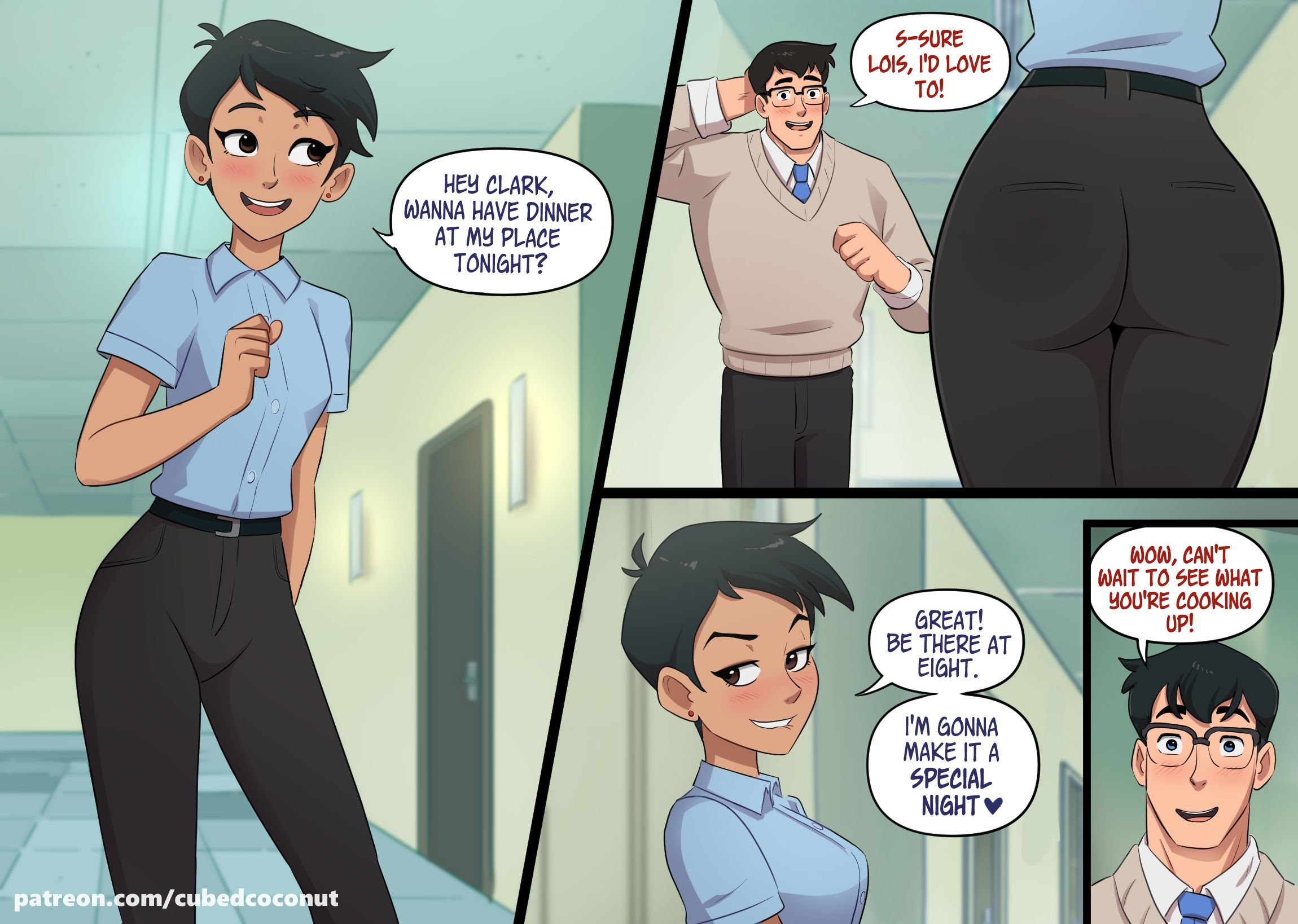 Lois Lane comic [CubedCoconut] Lois Lane comic - [CubedCoconut] – page 1