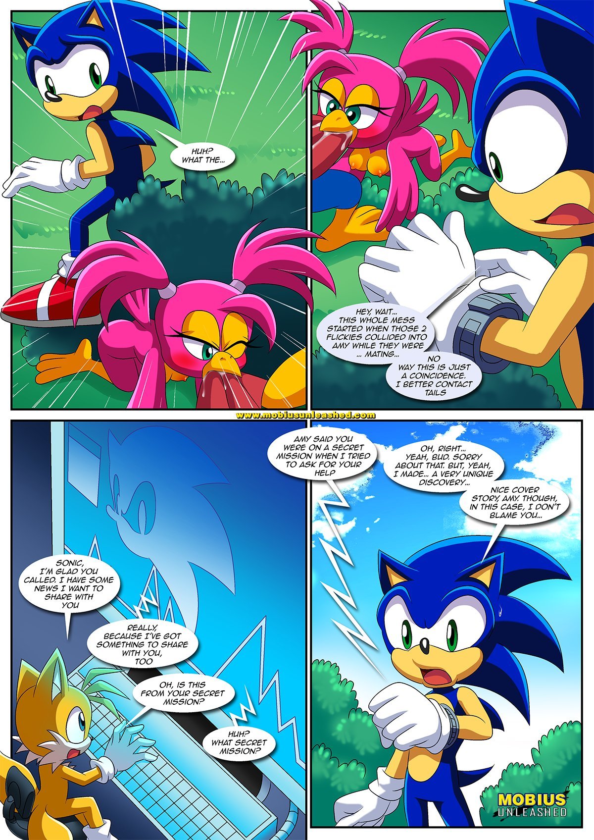 The Mayhem of the Kinky Virus (Sonic the Hedgehog) [Palcomix] 2 . The Mayhem of the Kinky Virus  - Chapter 2 (Sonic the Hedgehog) [Palcomix] – page 19