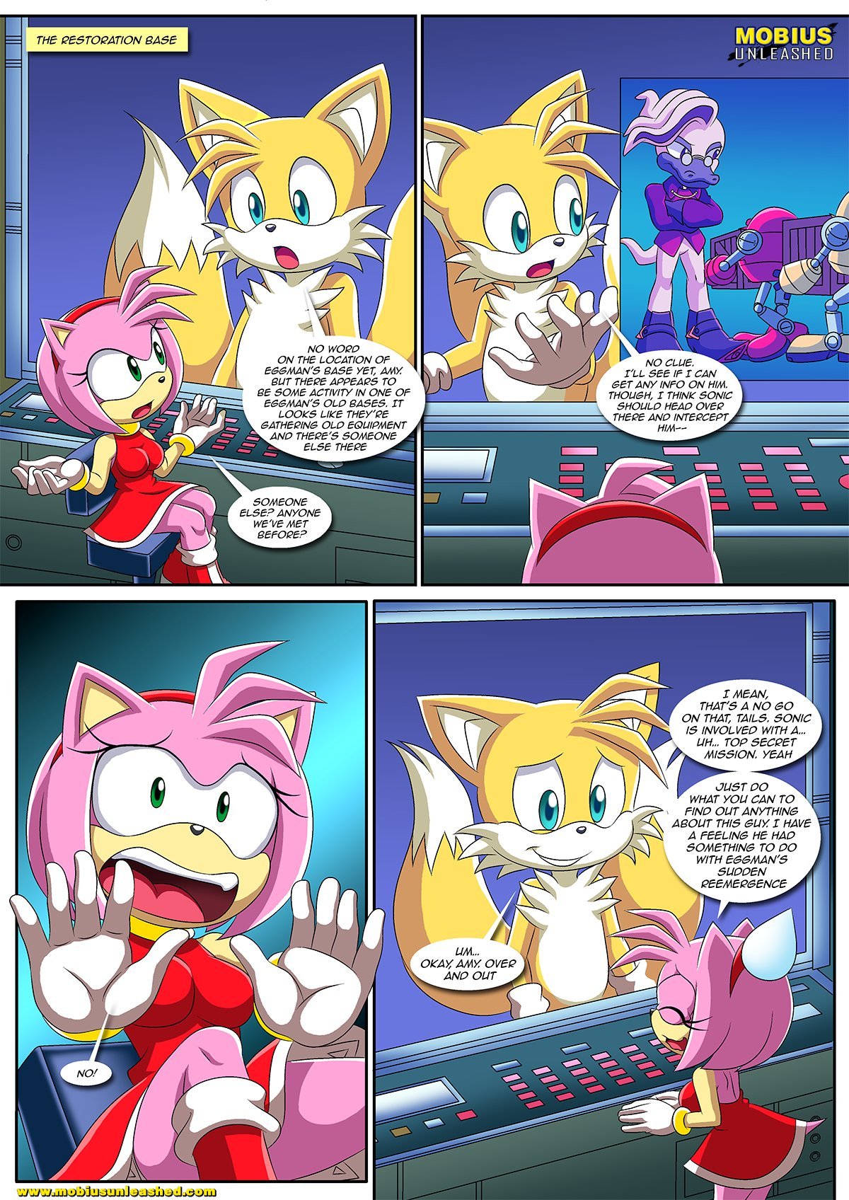 The Mayhem of the Kinky Virus (Sonic the Hedgehog) [Palcomix] 2 . The Mayhem of the Kinky Virus  - Chapter 2 (Sonic the Hedgehog) [Palcomix] – page 4