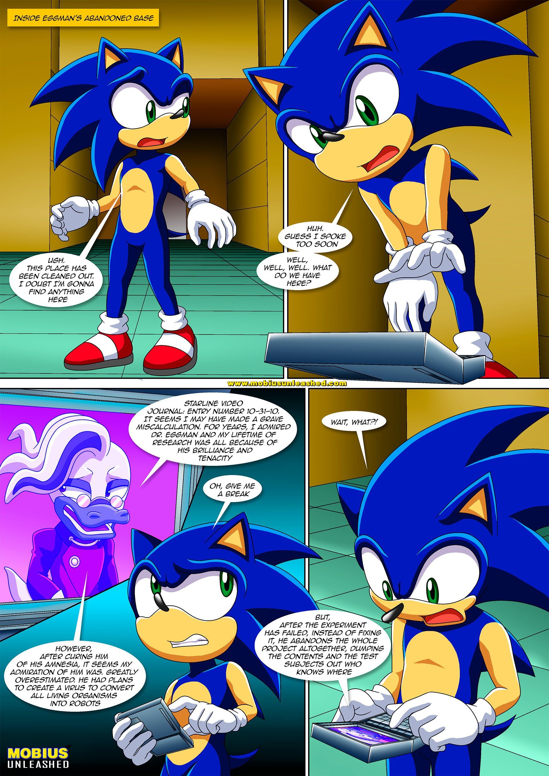 The Mayhem of the Kinky Virus (Sonic the Hedgehog) [Palcomix] 3 . The Mayhem of the Kinky Virus - Chapter 3 (Sonic the Hedgehog) [Palcomix] – page 20