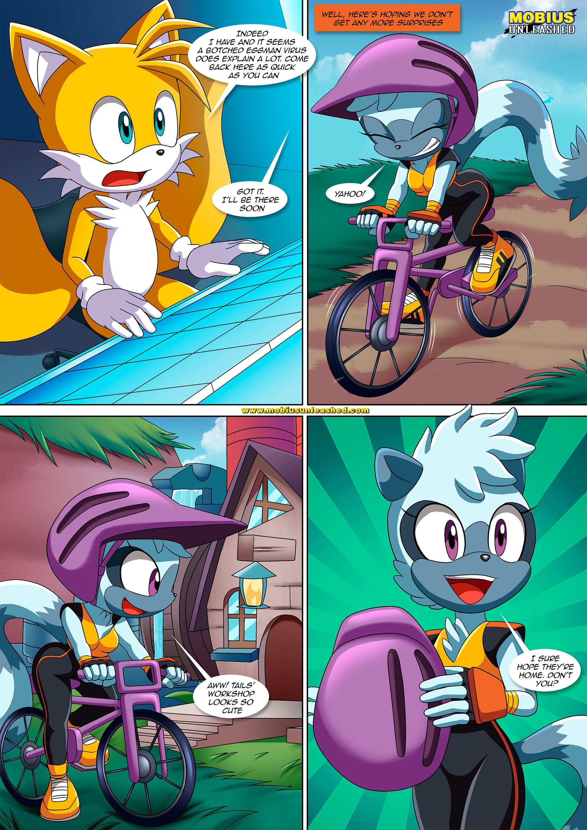 The Mayhem of the Kinky Virus (Sonic the Hedgehog) [Palcomix] 3 . The Mayhem of the Kinky Virus - Chapter 3 (Sonic the Hedgehog) [Palcomix] – page 22