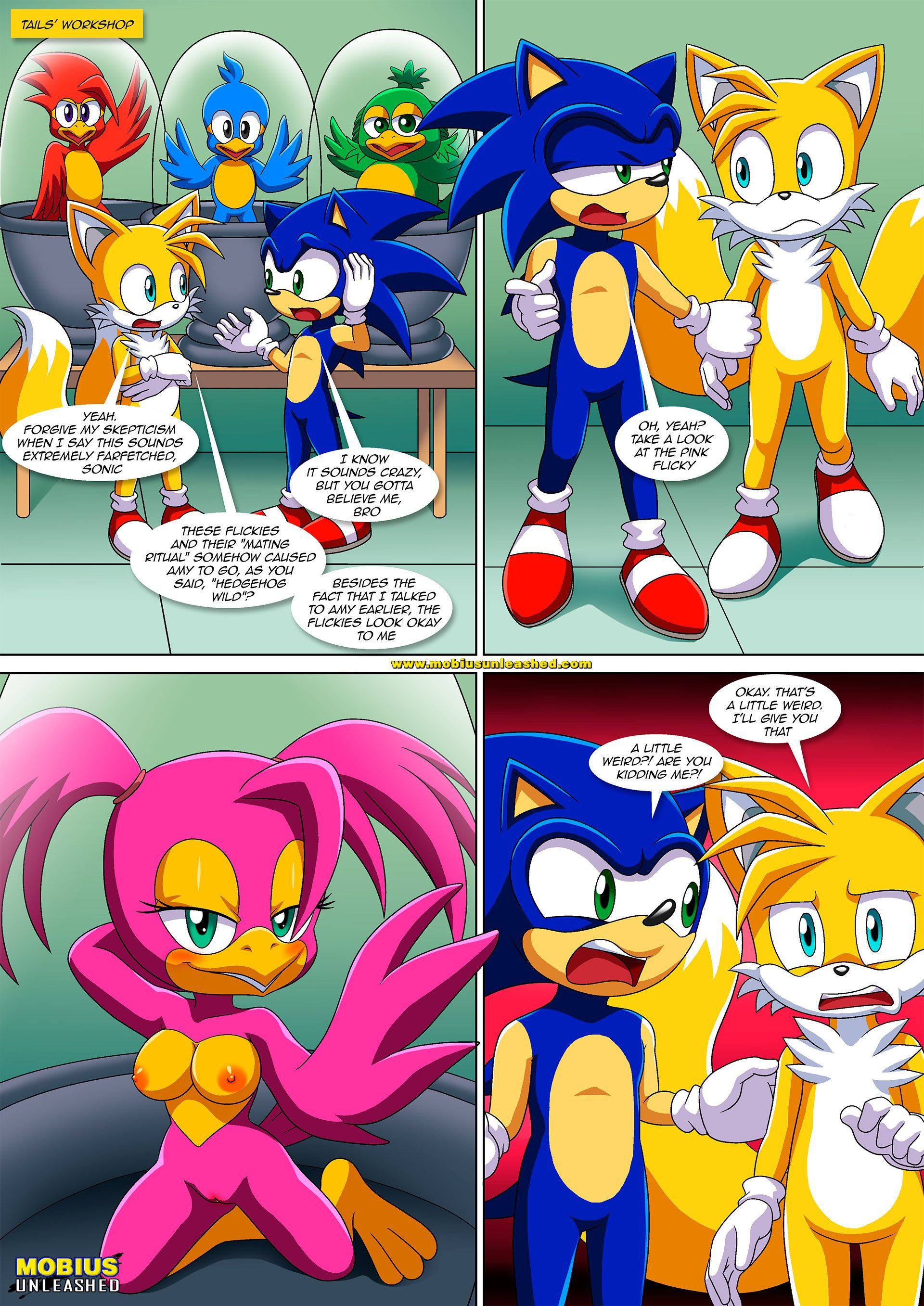 The Mayhem of the Kinky Virus (Sonic the Hedgehog) [Palcomix] 3 . The Mayhem of the Kinky Virus - Chapter 3 (Sonic the Hedgehog) [Palcomix] – page 4