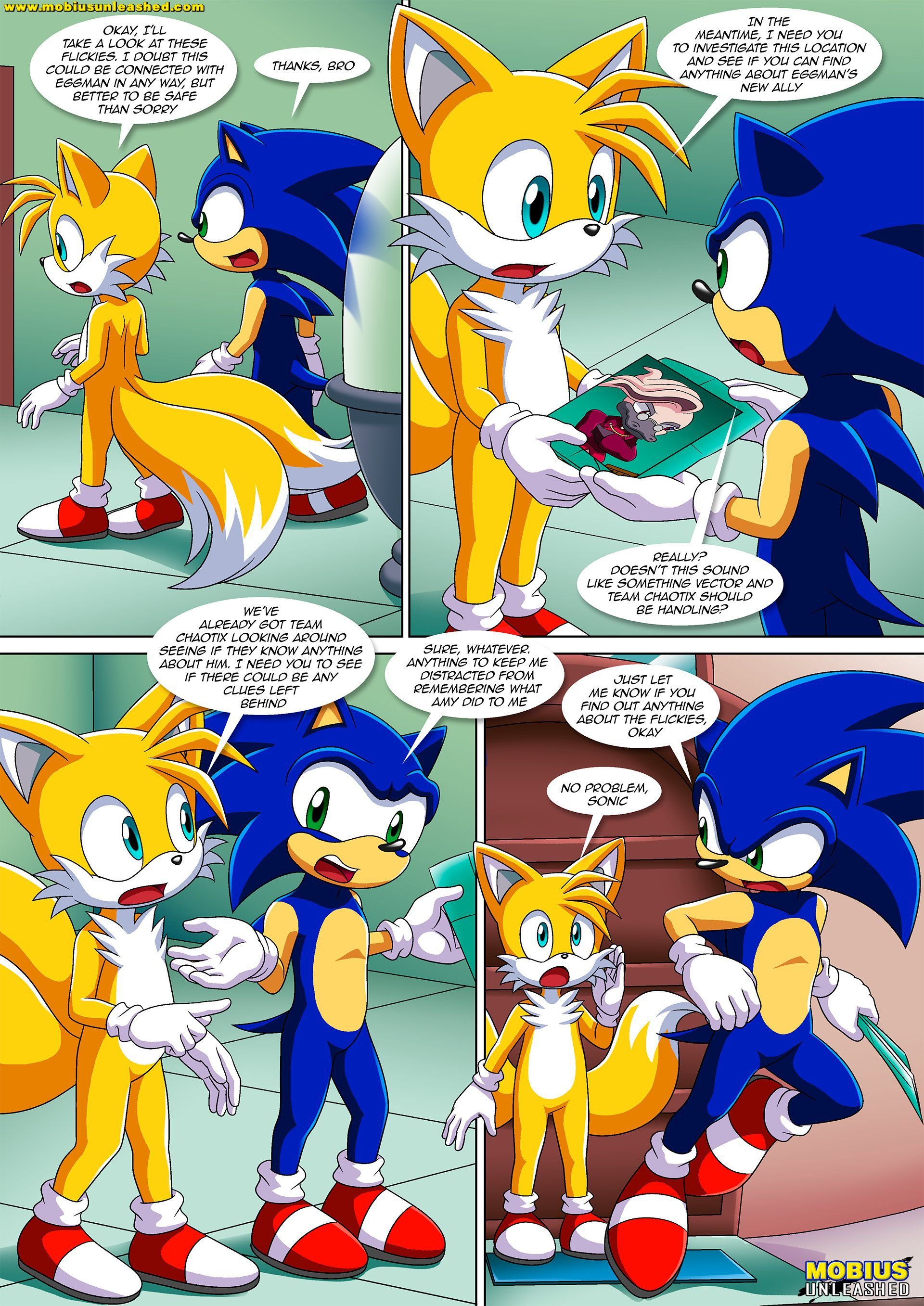 The Mayhem of the Kinky Virus (Sonic the Hedgehog) [Palcomix] 3 . The Mayhem of the Kinky Virus - Chapter 3 (Sonic the Hedgehog) [Palcomix] – page 5