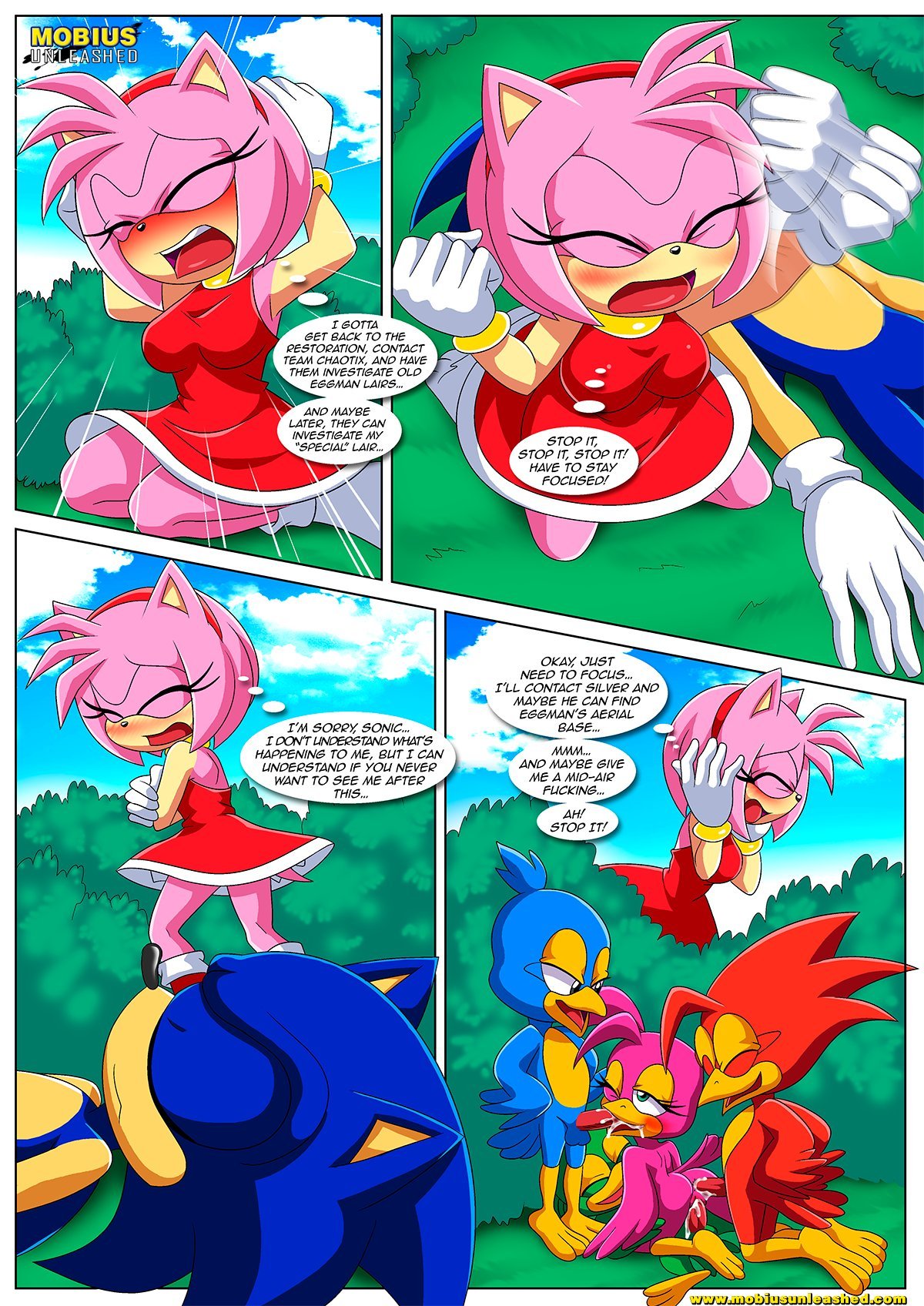 The Mayhem of the Kinky Virus (Sonic the Hedgehog) [Palcomix] 1 . The Mayhem of the Kinky Virus - Chapter 1 (Sonic the Hedgehog) [Palcomix] – page 19