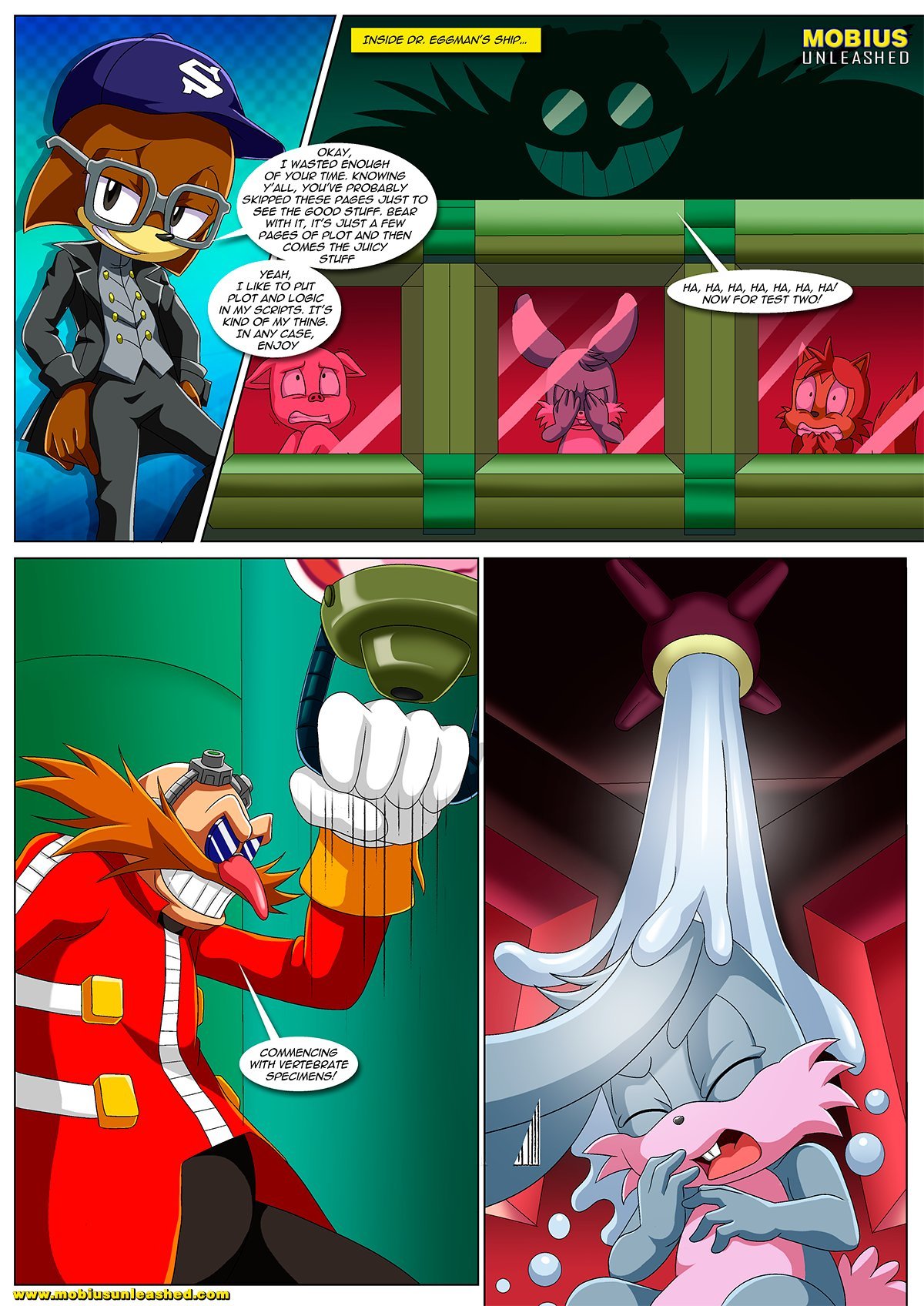 The Mayhem of the Kinky Virus (Sonic the Hedgehog) [Palcomix] 1 . The Mayhem of the Kinky Virus - Chapter 1 (Sonic the Hedgehog) [Palcomix] – page 4