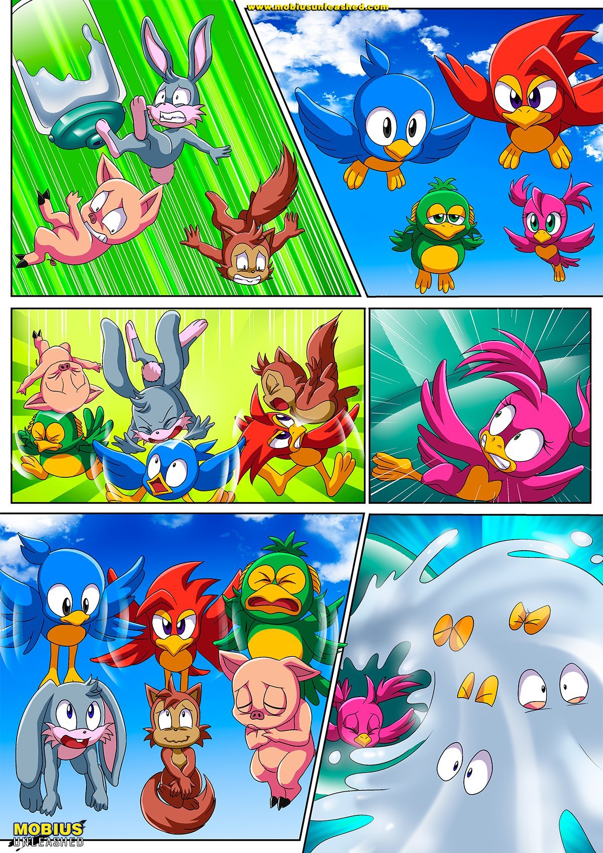 The Mayhem of the Kinky Virus (Sonic the Hedgehog) [Palcomix] 1 . The Mayhem of the Kinky Virus - Chapter 1 (Sonic the Hedgehog) [Palcomix] – page 9