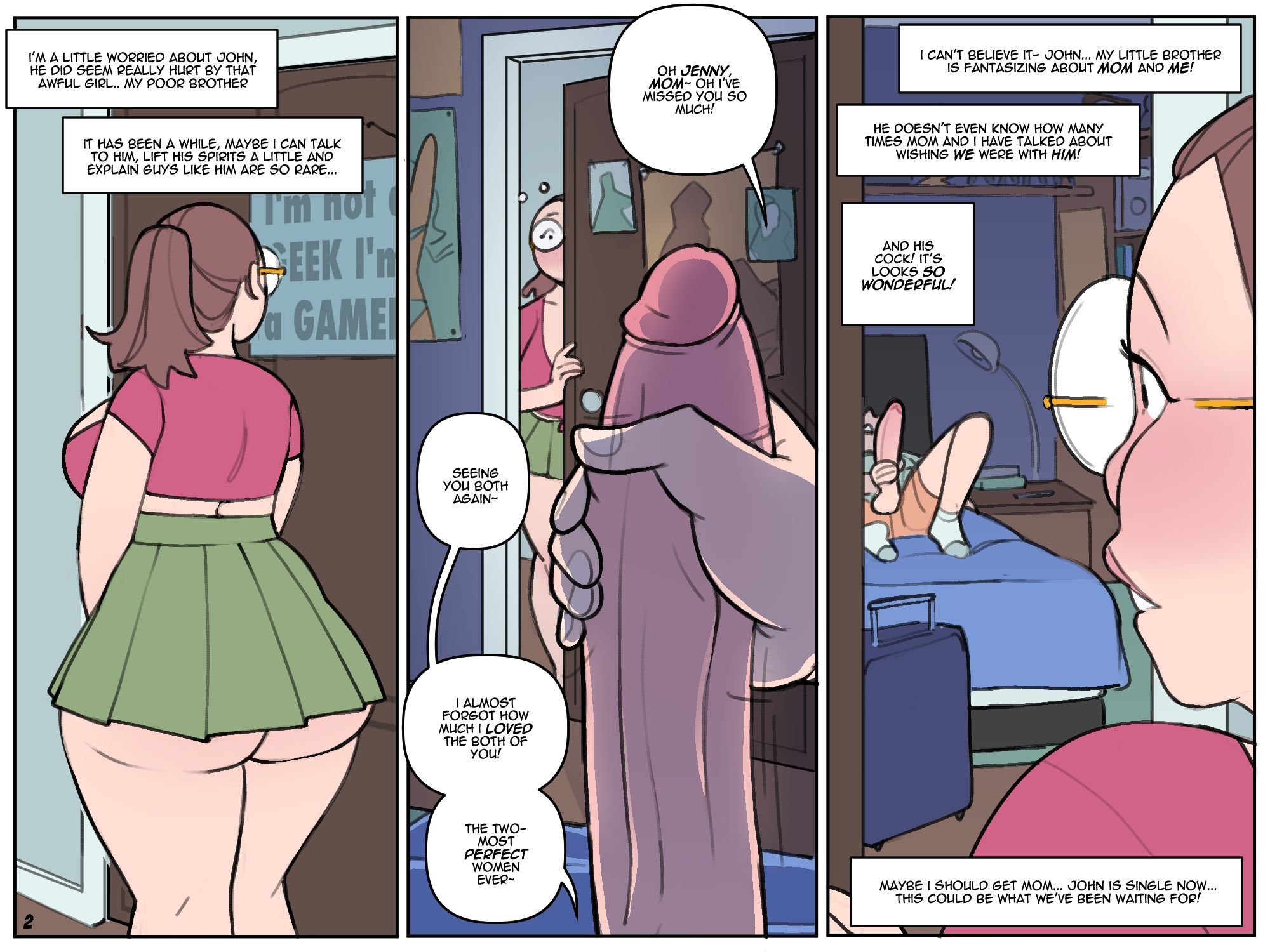 Just the three of us [NotEnoughMilk] 1 . Just the three of us - Chapter 1 [NotEnoughMilk] – page 3