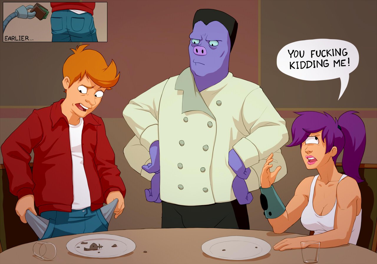 Typical date with Fry (Futurama) [Kotaotake] 1 . Typical date with Fry - Chapter 1 (Futurama) [Kotaotake] – page 1