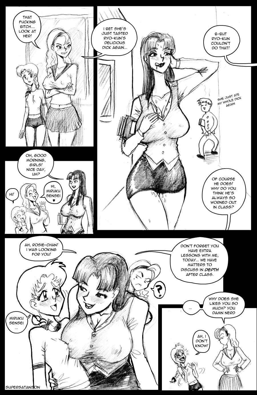 School Is Fun [SuperSatanSon] 1 . School Is Fun - Chapter 1 [SuperSatanSon] – page 2