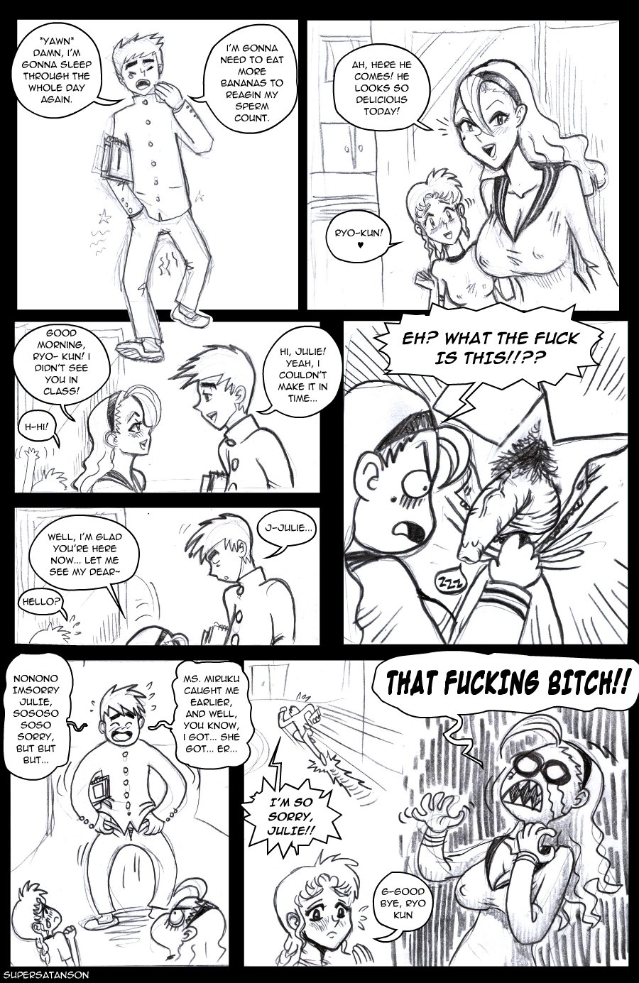 School Is Fun [SuperSatanSon] 1 . School Is Fun - Chapter 1 [SuperSatanSon] – page 3
