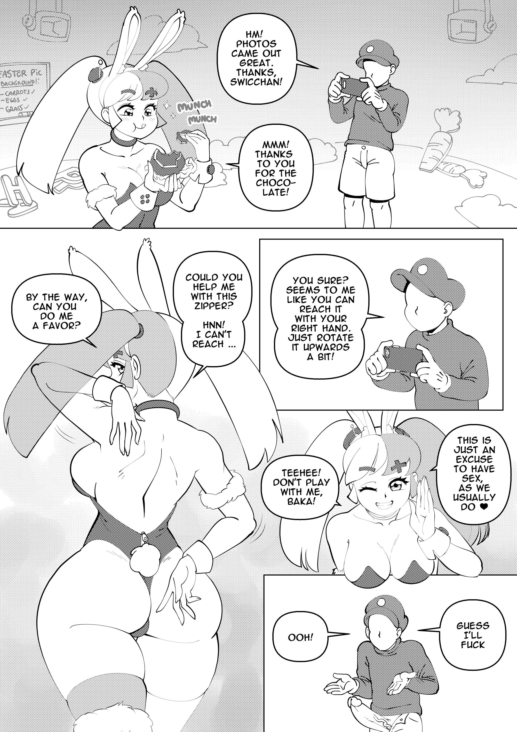 Swicchan Happy Easter! [SuperSatanSon] 1 . Swicchan Happy Easter! - Chapter 1 [SuperSatanSon] – page 5