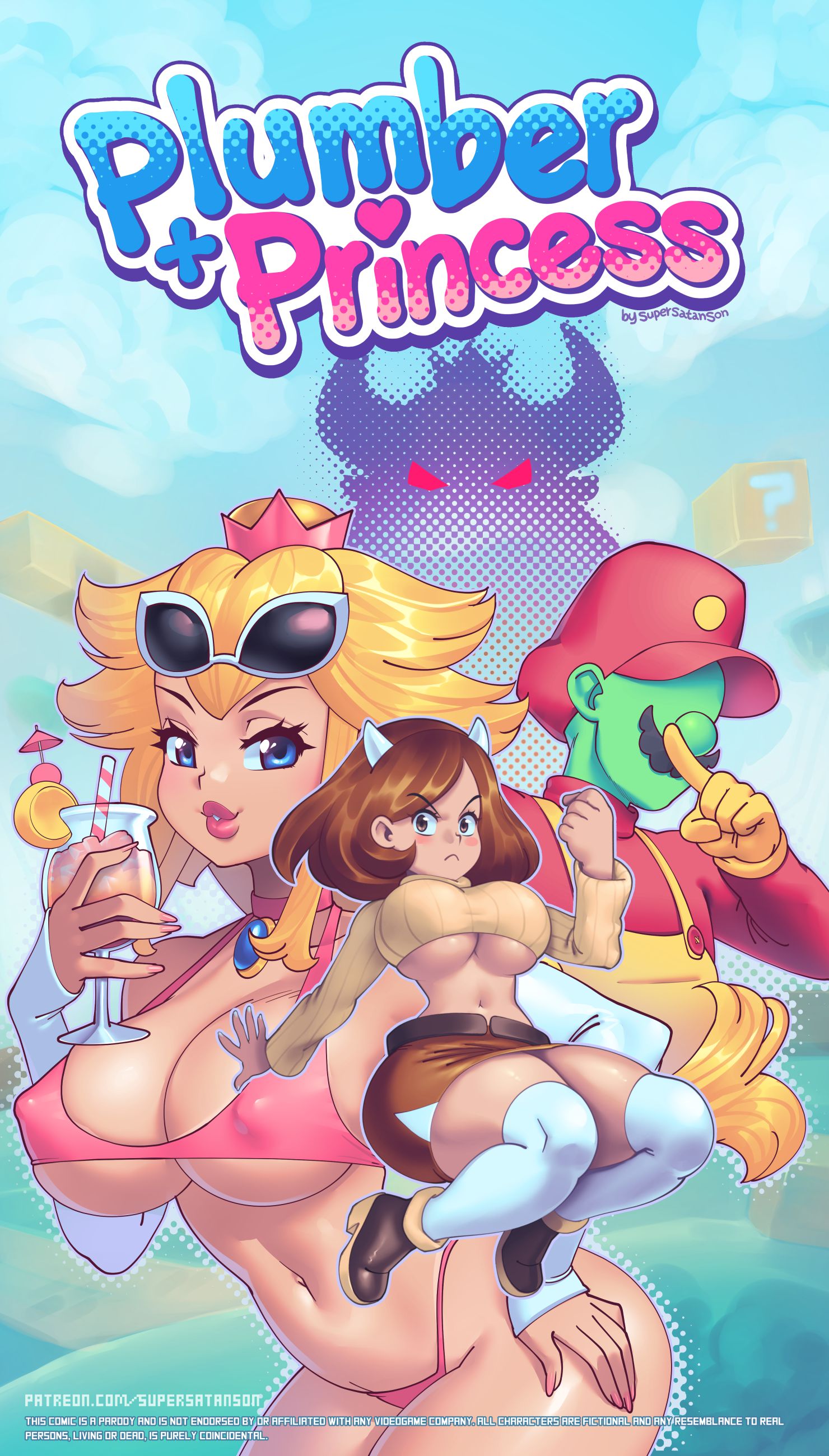 Plumber+Princess (Mario Series) [SuperSatanSon] 1 . Plumber+Princess - Chapter 1 (Mario Series) [SuperSatanSon] – page 1