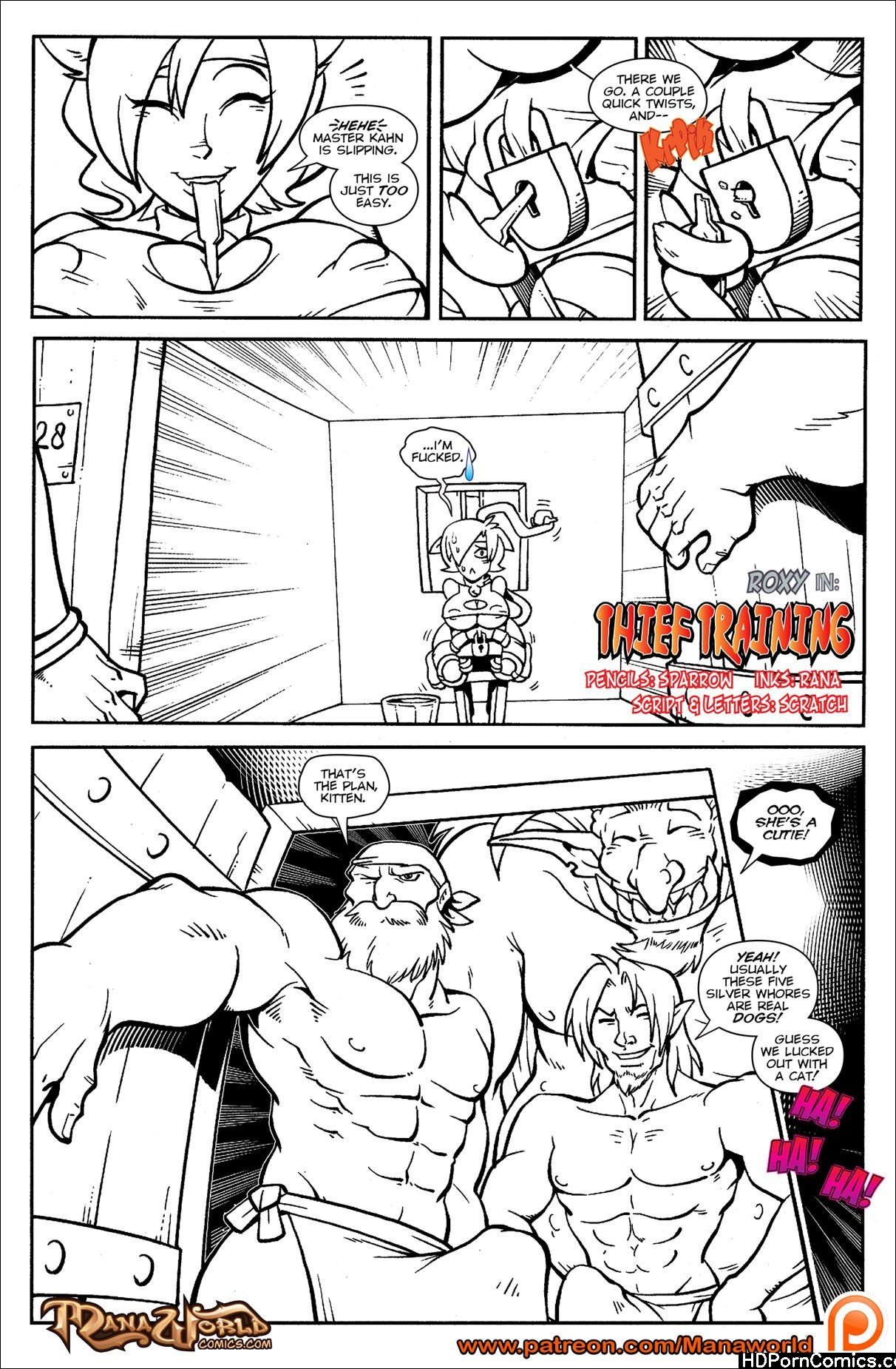 Roxy in: Thief in Training [Mana World] 1.5 . Roxy in: Thief in Training - Colorless - Chapter 1 [Mana World] – page 1