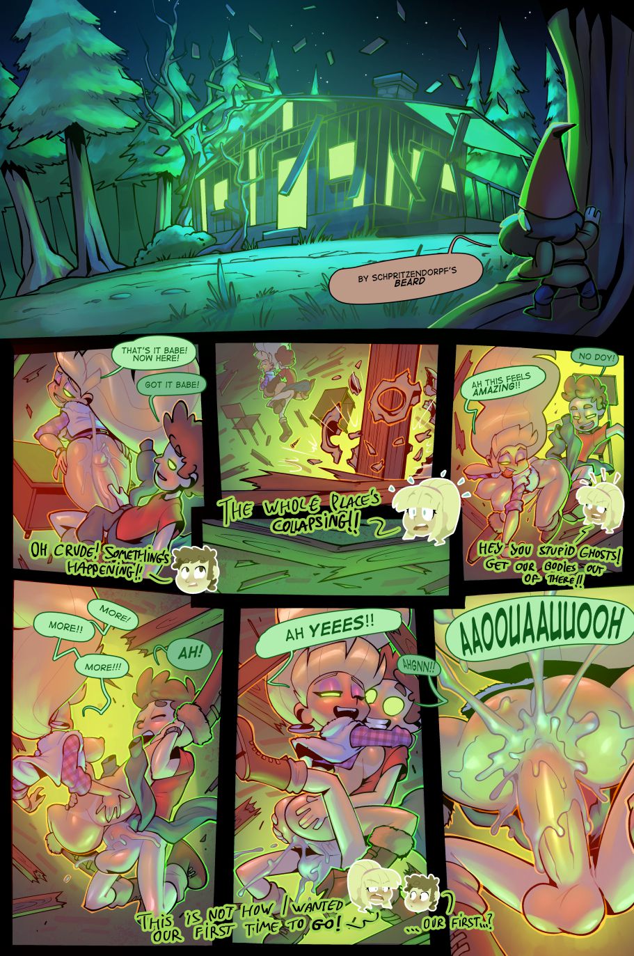 Haunted First Time (Gravity Falls) [BigDad] 1 . Haunted First Time - Chapter 1 (Gravity Falls) [BigDad] – page 10