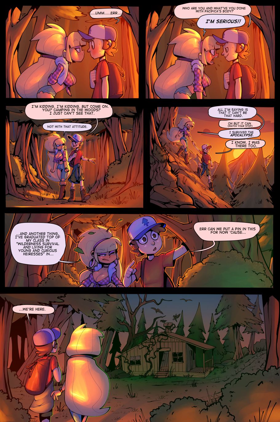 Haunted First Time (Gravity Falls) [BigDad] 1 . Haunted First Time - Chapter 1 (Gravity Falls) [BigDad] – page 2