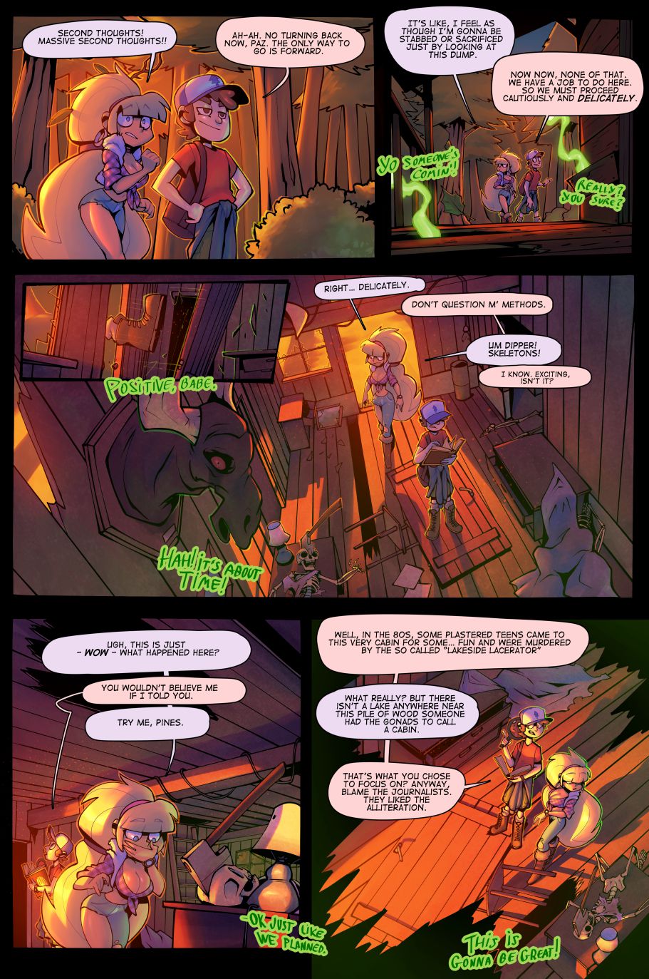 Haunted First Time (Gravity Falls) [BigDad] 1 . Haunted First Time - Chapter 1 (Gravity Falls) [BigDad] – page 3