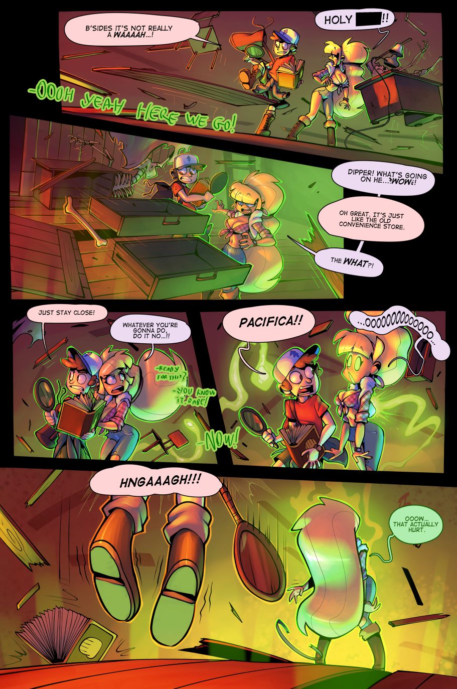 Haunted First Time (Gravity Falls) [BigDad] 1 . Haunted First Time - Chapter 1 (Gravity Falls) [BigDad] – page 4