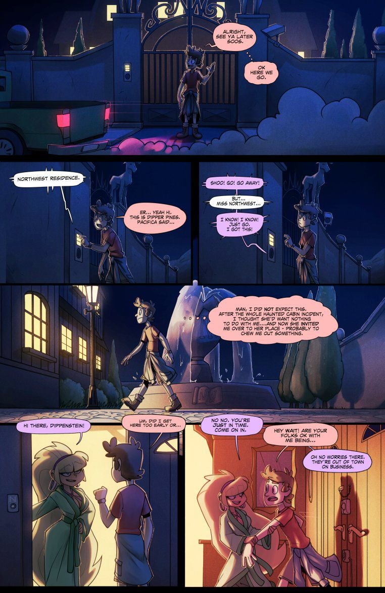 Hot Tub Hijinx (Gravity Falls) [BigDad] 1 . Hot Tub Hijinx - Chapter 1 (Gravity Falls) [BigDad] – page 1