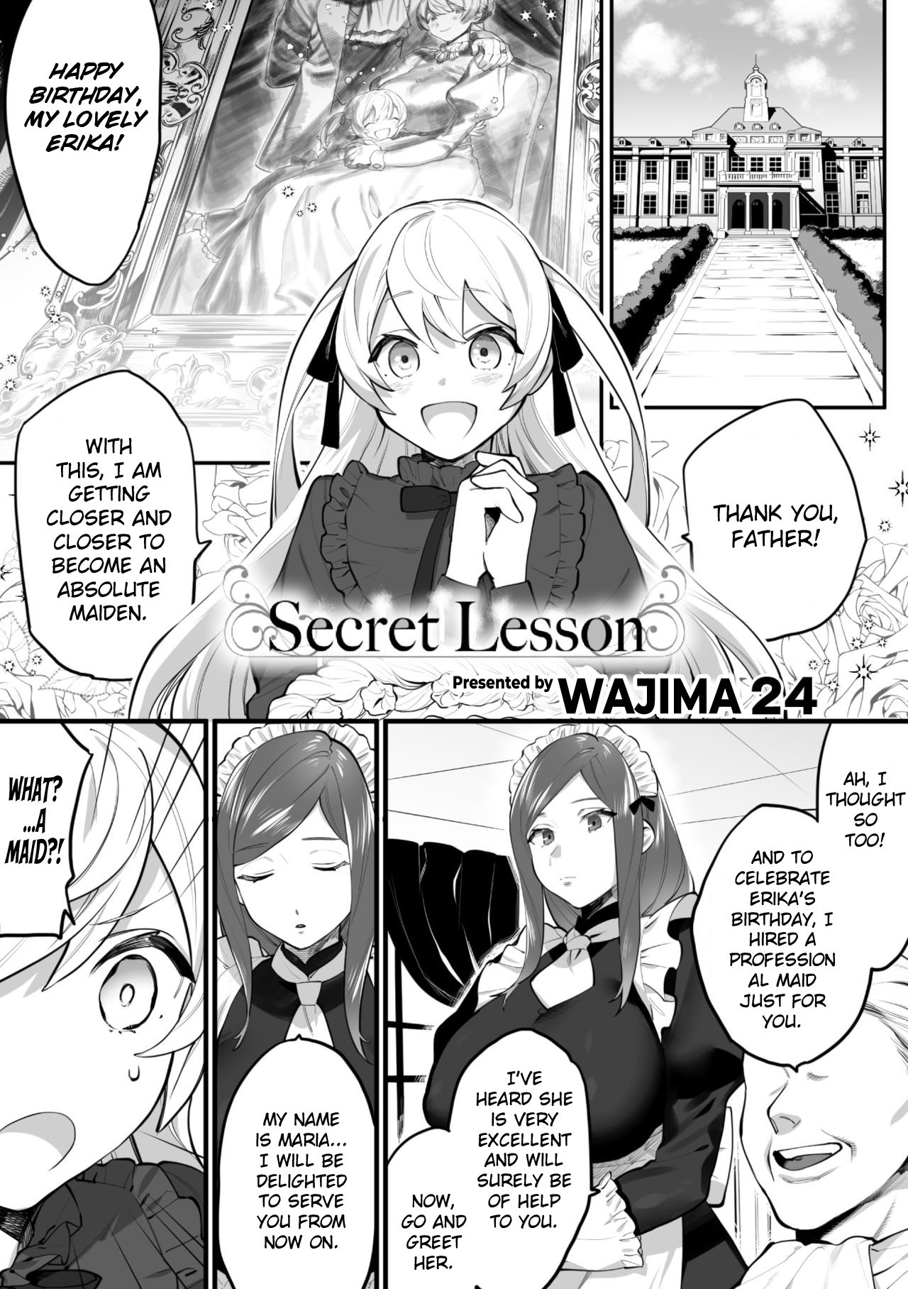 Secret Lesson [Wajima24] 1 . Secret Lesson - Chapter 1 [Wajima24] – page 1