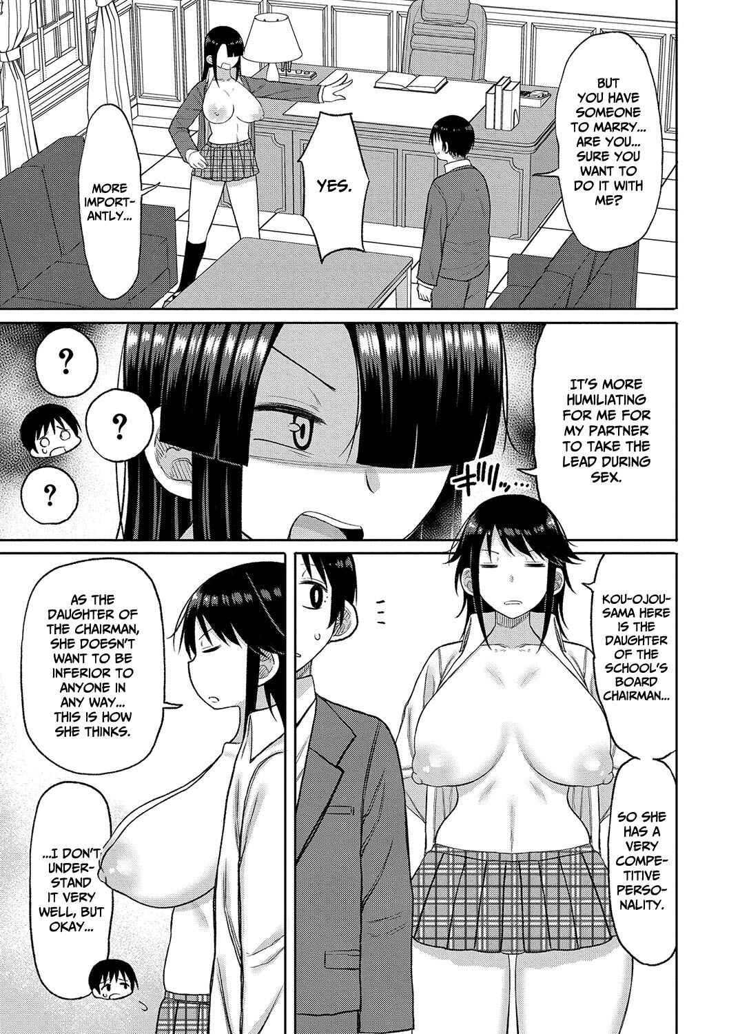 When I entered a co-ed school this year, I was the only guy – page 118