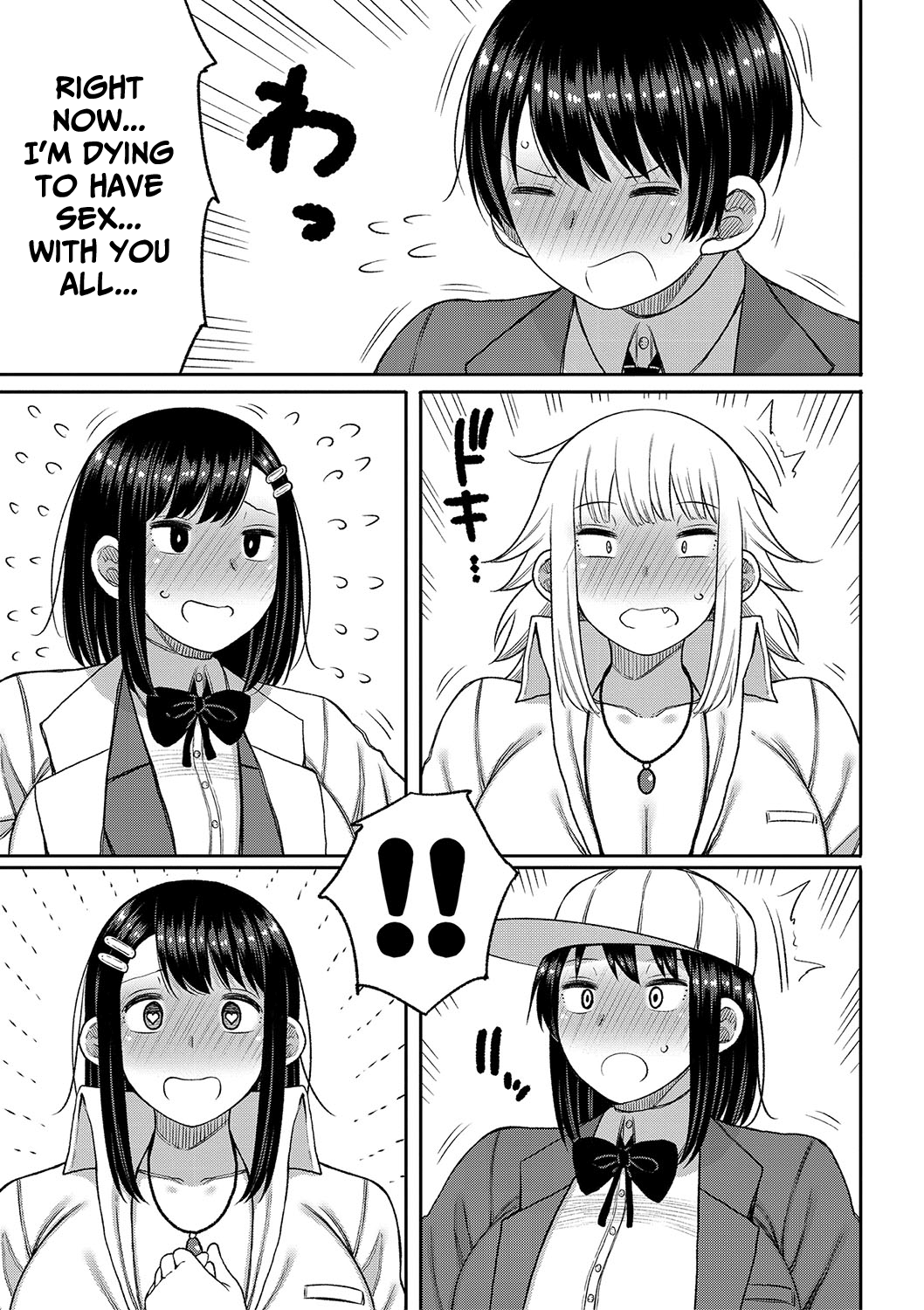 When I entered a co-ed school this year, I was the only guy – page 163